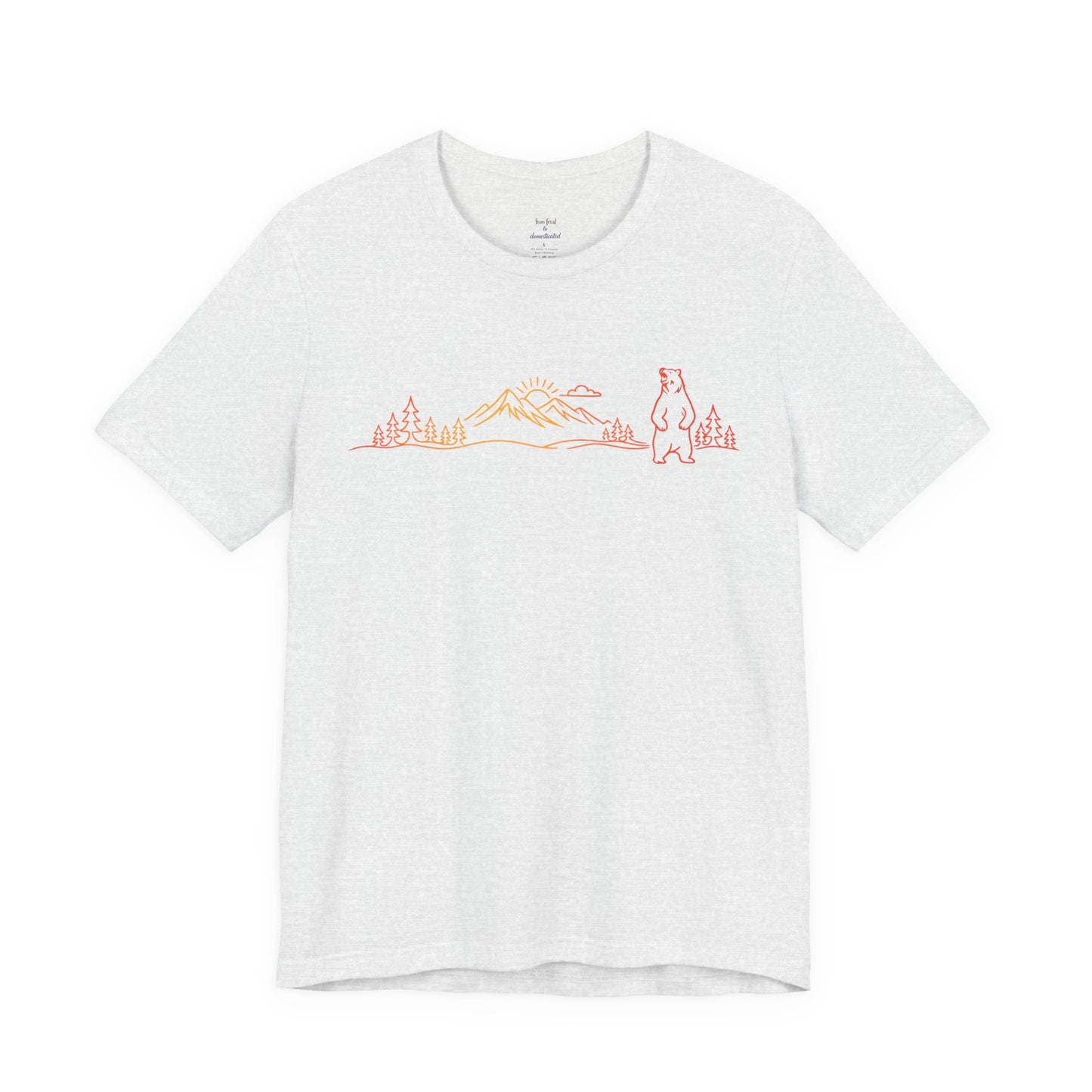 Standing Bear Mountain Scene Tee