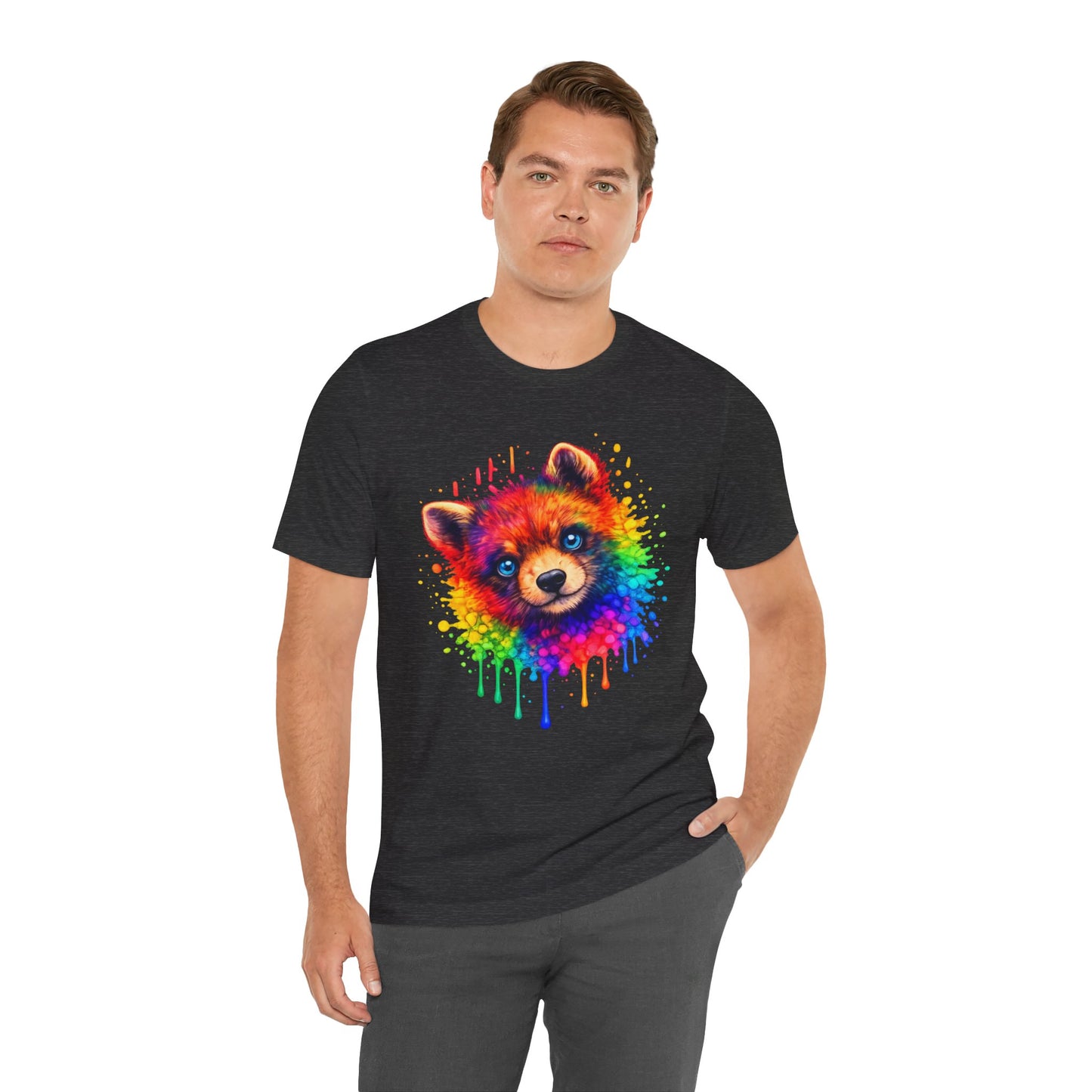 Watercolor Wildlife Bear Cub T-Shirt