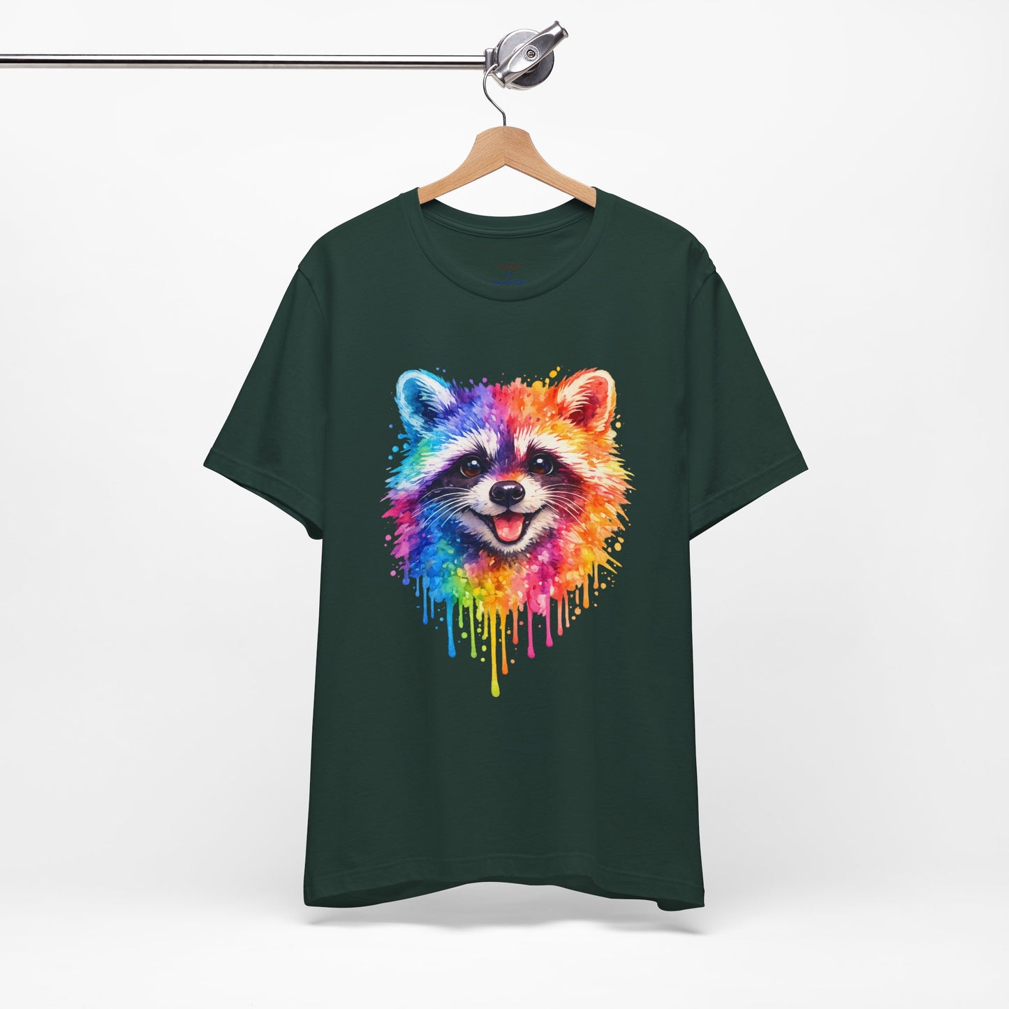 Watercolor Wildlife Raccoon T-Shirt