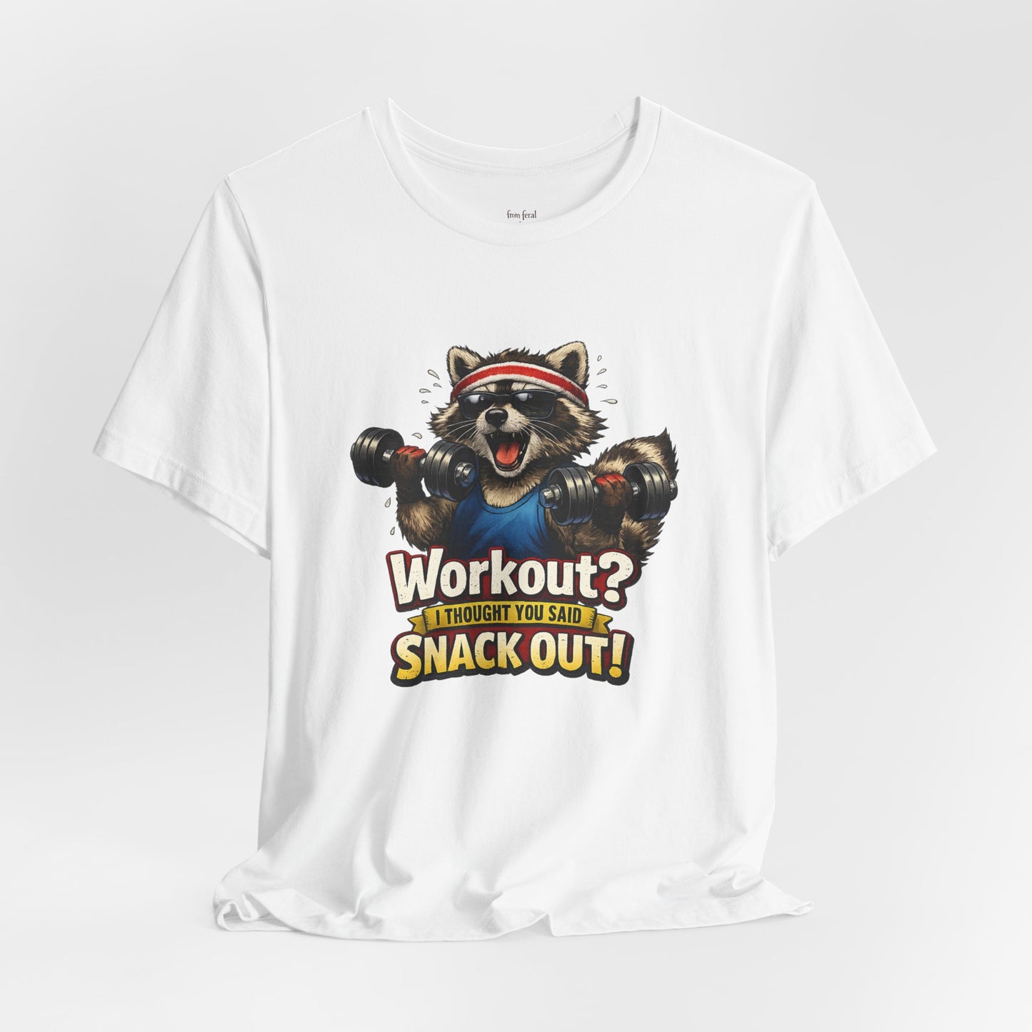 Snack Out Raccoon T-shirt