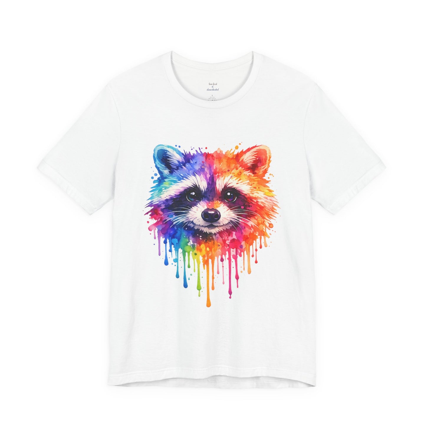 Watercolor Wildlife Raccoon T-Shirt