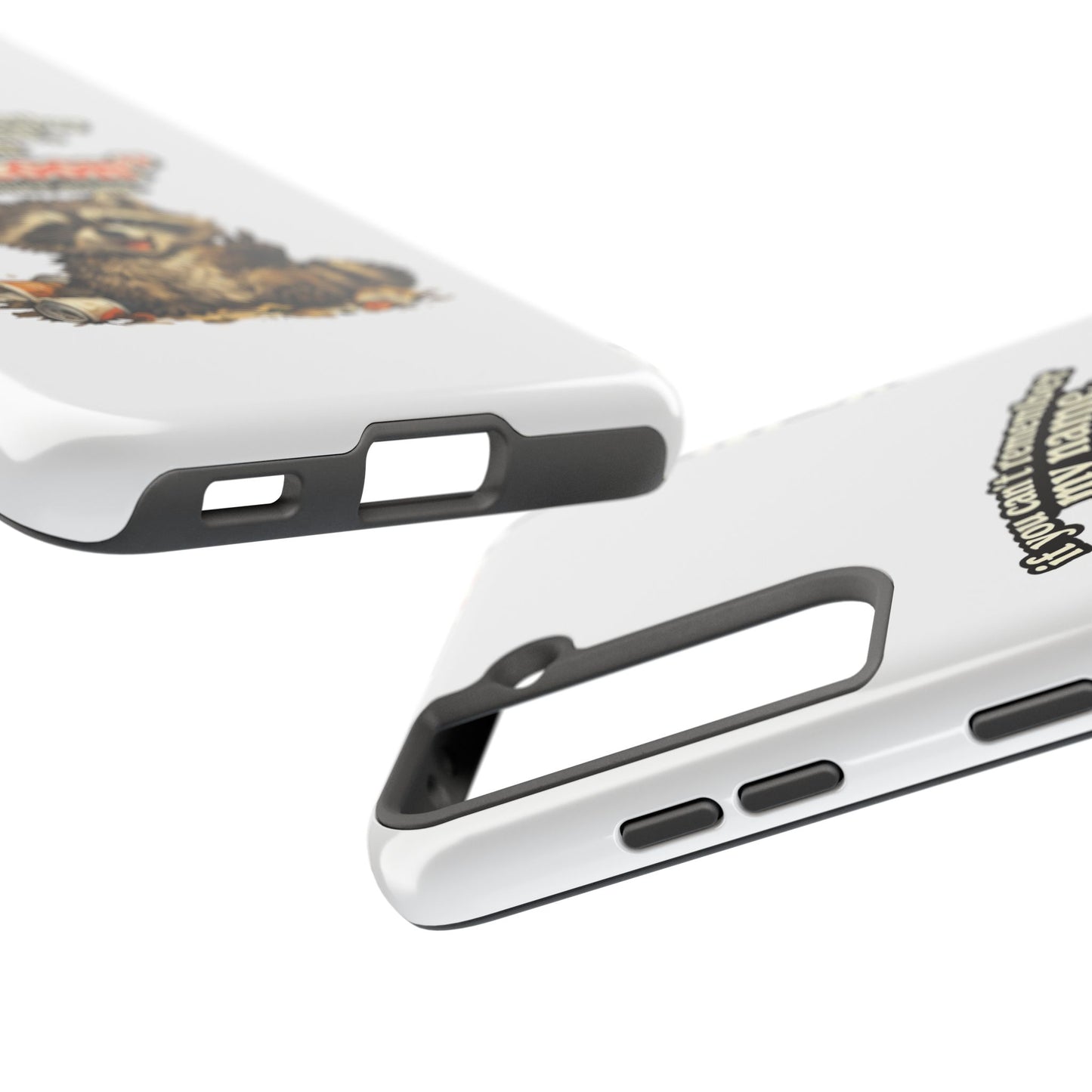 Yell Raccoon Phone Case — Tough & Cute Protective Phone Cover