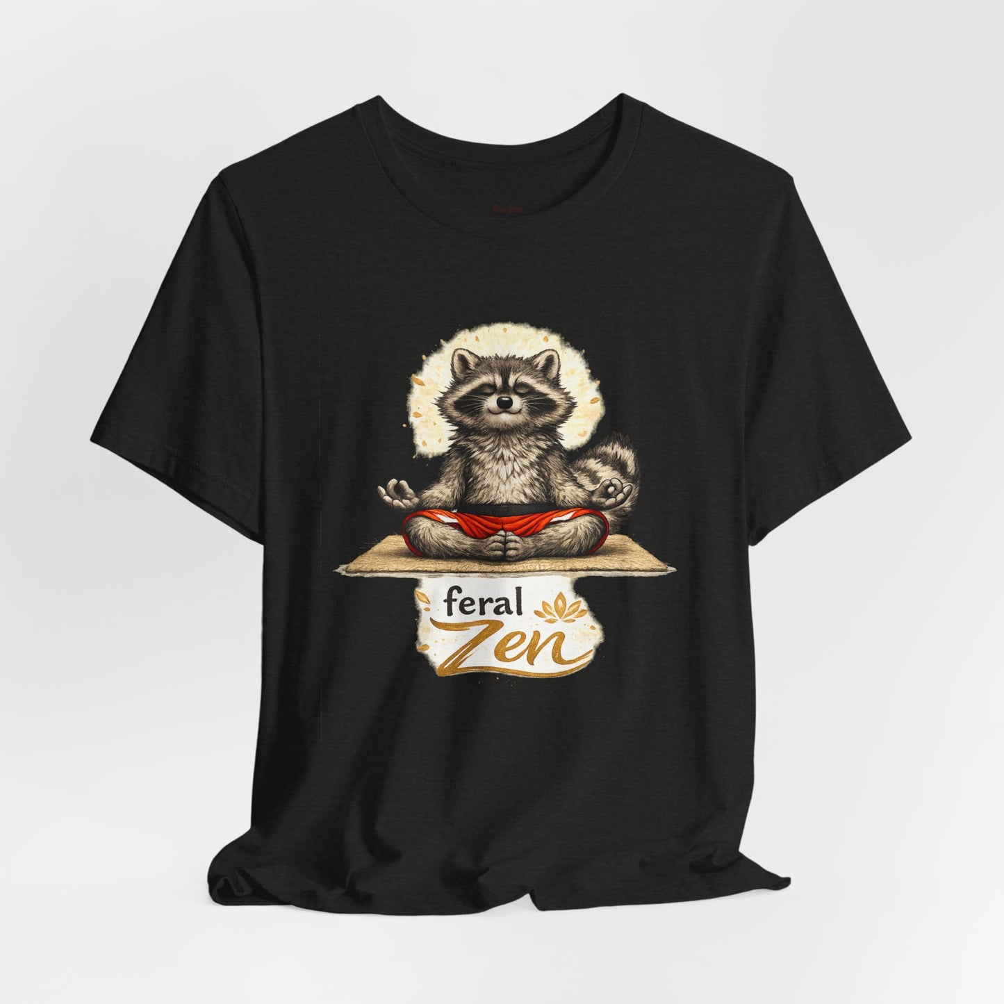 Feral Zen Raccoon T-shirt