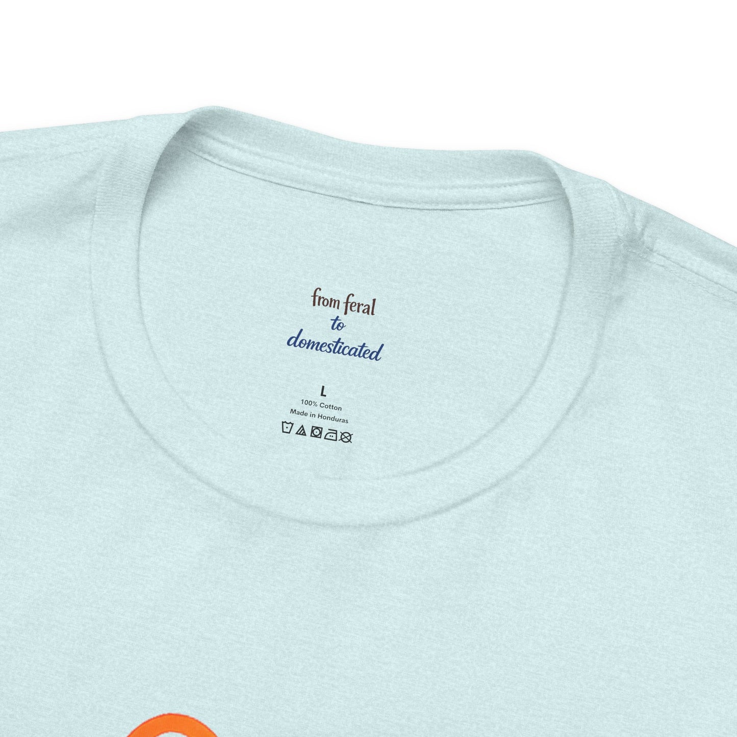 Heart/Paw Colorful Line-Work T-Shirt