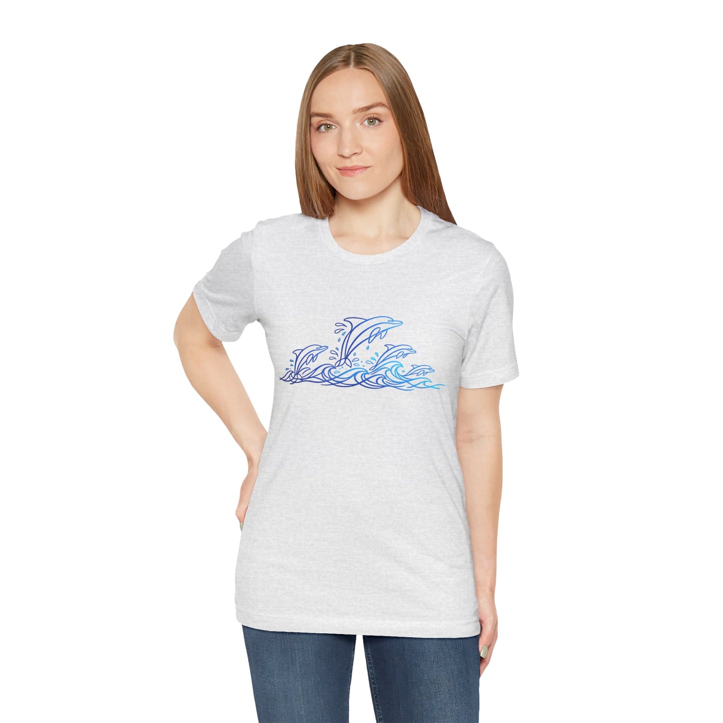 Dolphin Pod Wild Lines T-Shirt