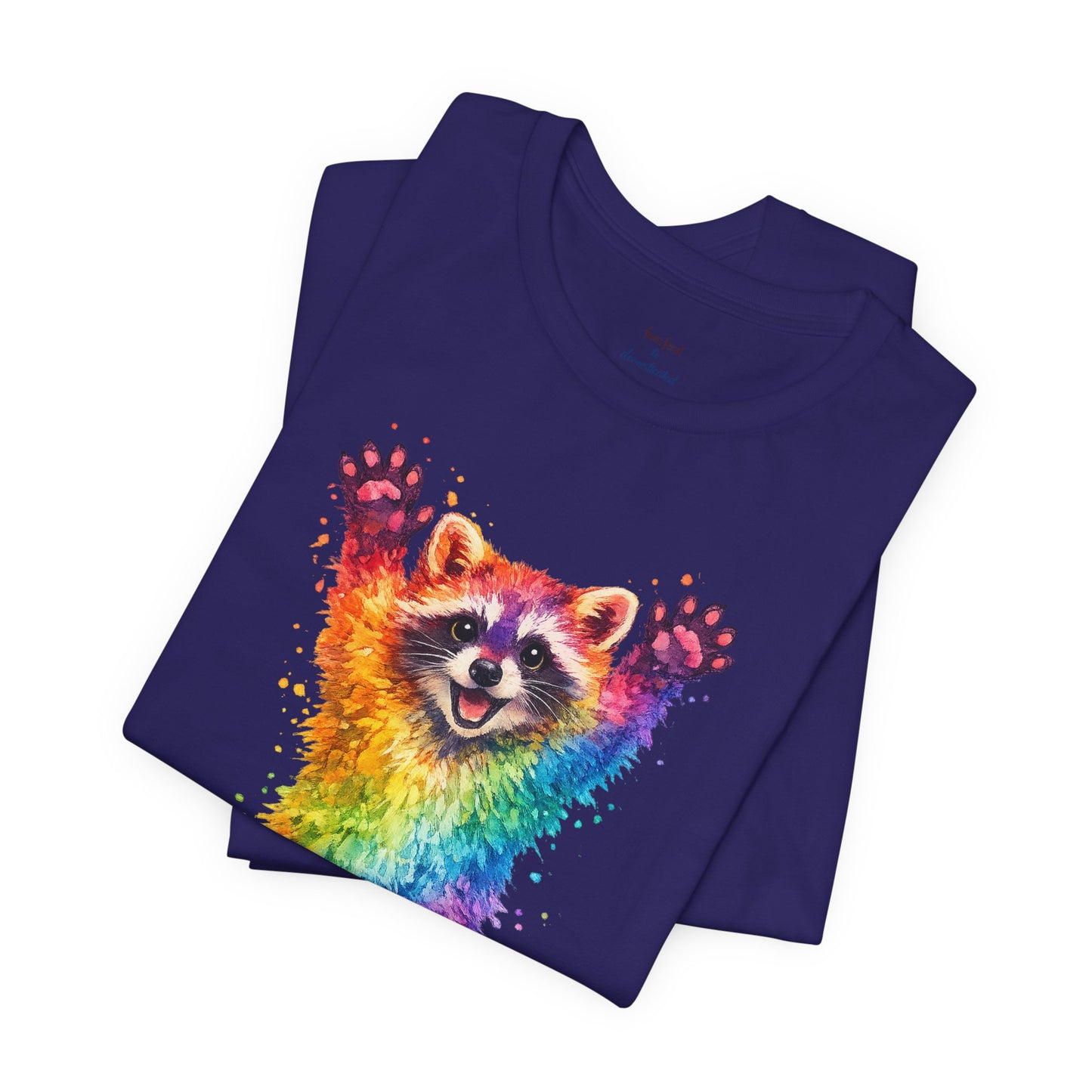 Watercolor Wildlife Raccoon T-Shirt