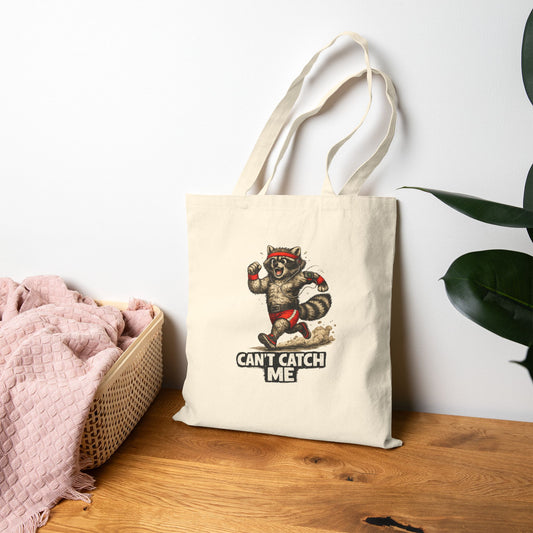 Can't Catch Me Canvas Tote Bag