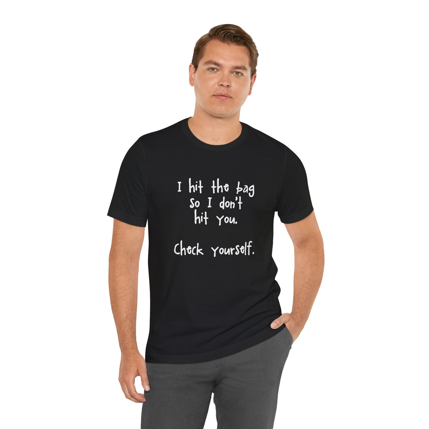 "Check Yourself" Kickboxing Tee