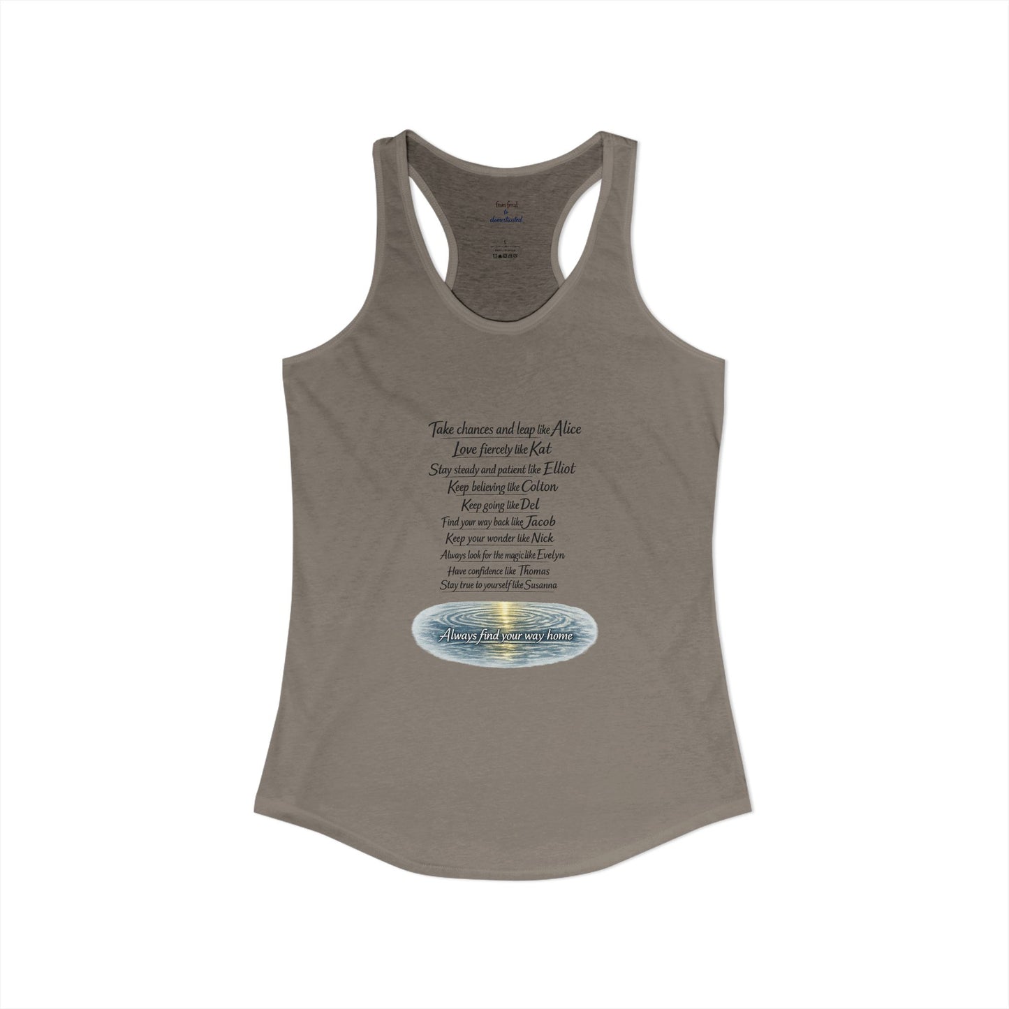 Find Your Way — Women's Racerback Tank