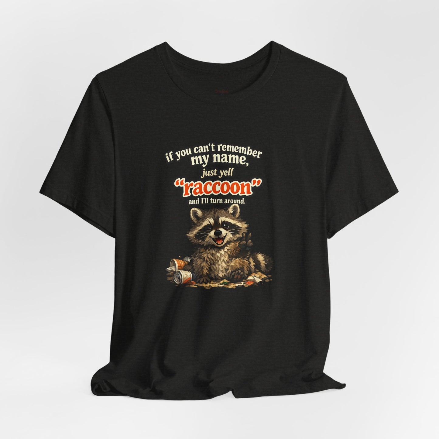 Yell Raccoon T-shirt