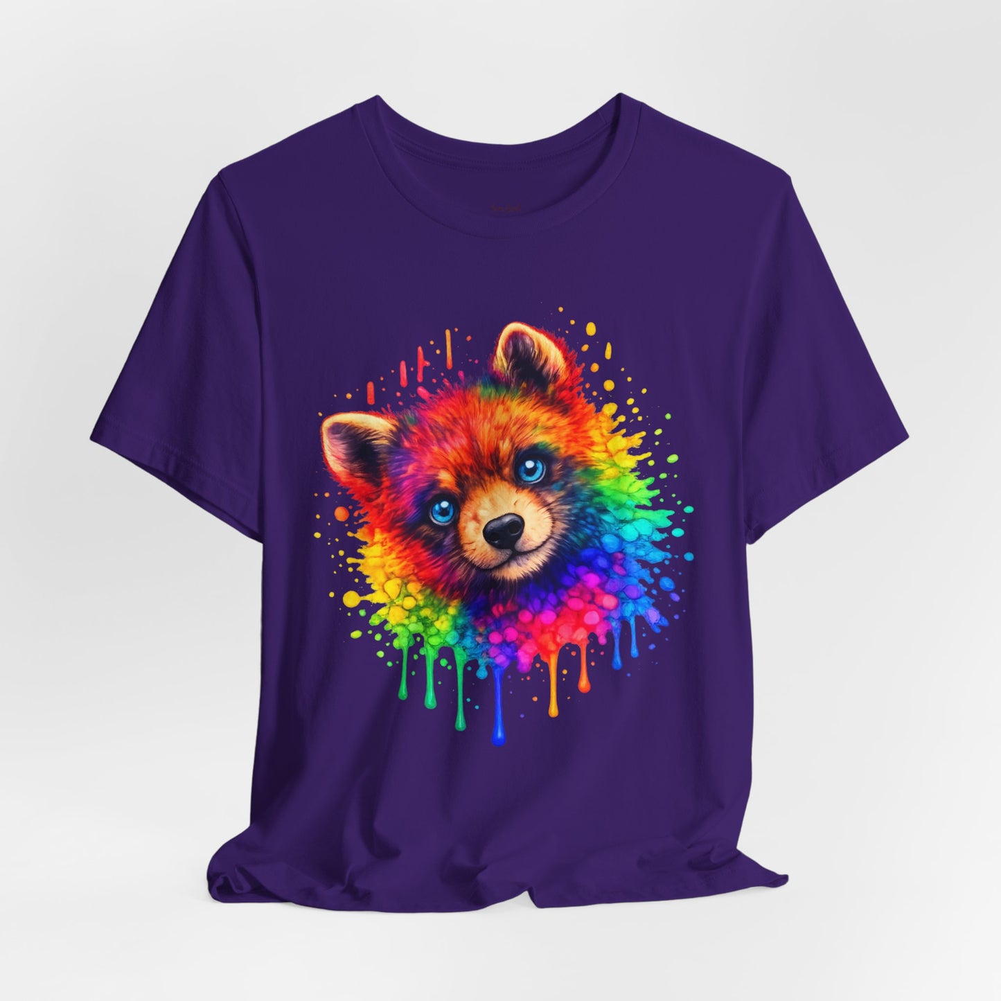 Watercolor Wildlife Bear Cub T-Shirt