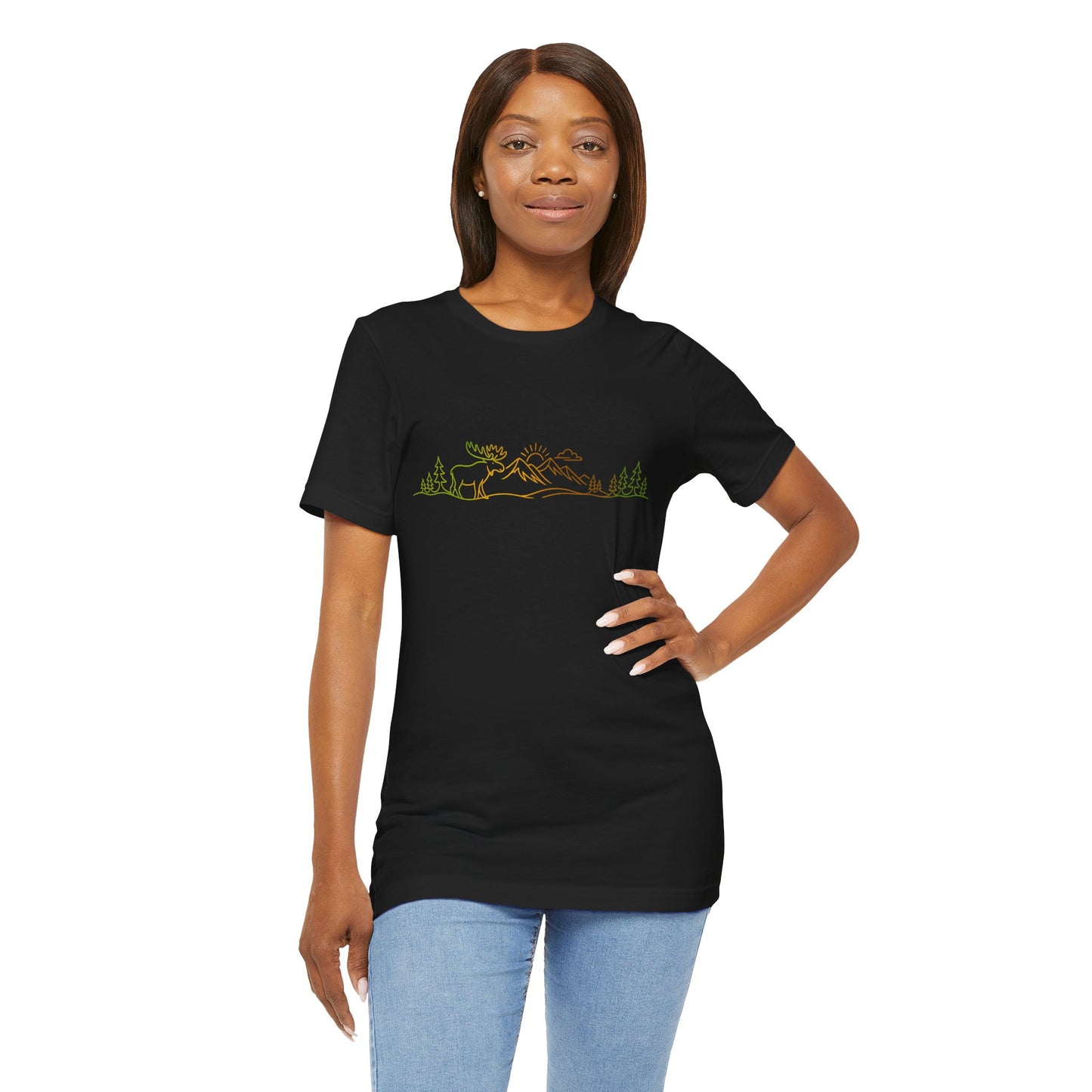 Moose Mountain Scene | Hiking Tee