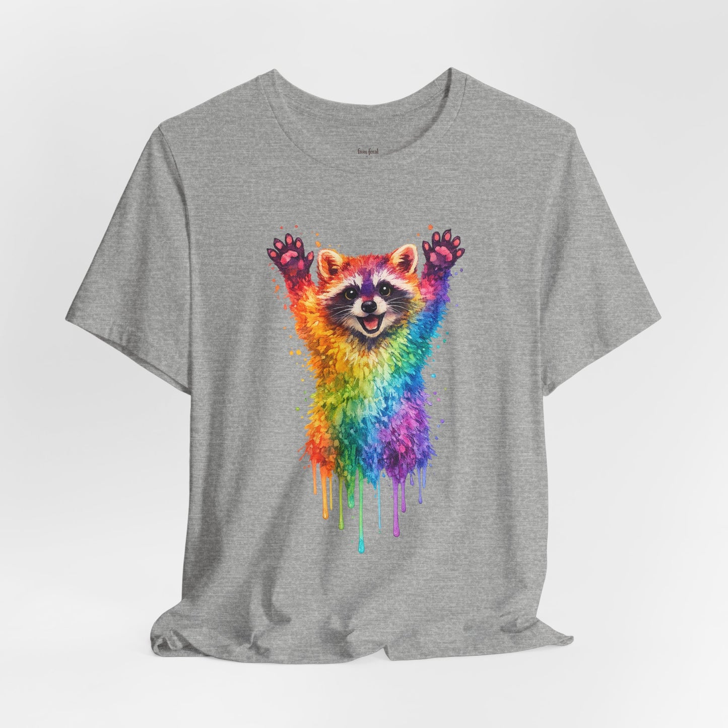 Watercolor Wildlife Raccoon T-Shirt
