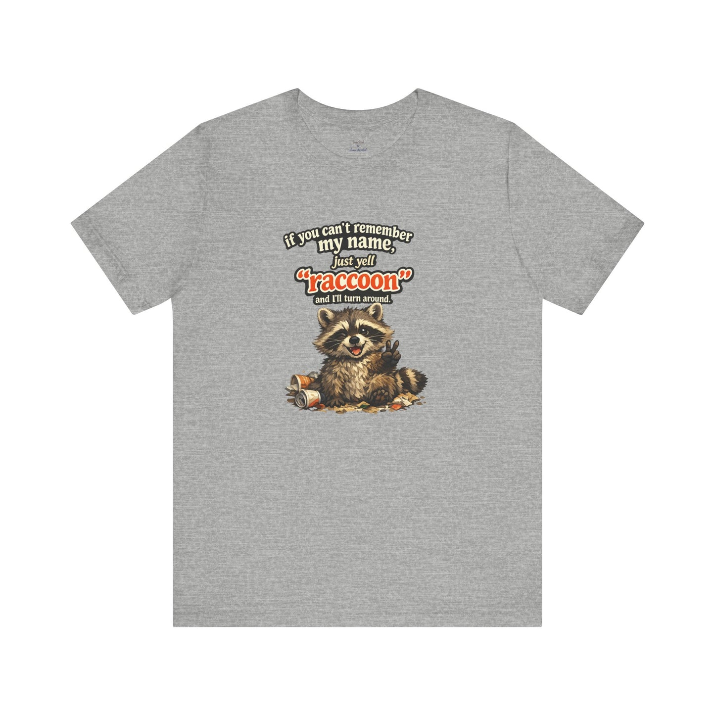 Yell Raccoon T-shirt