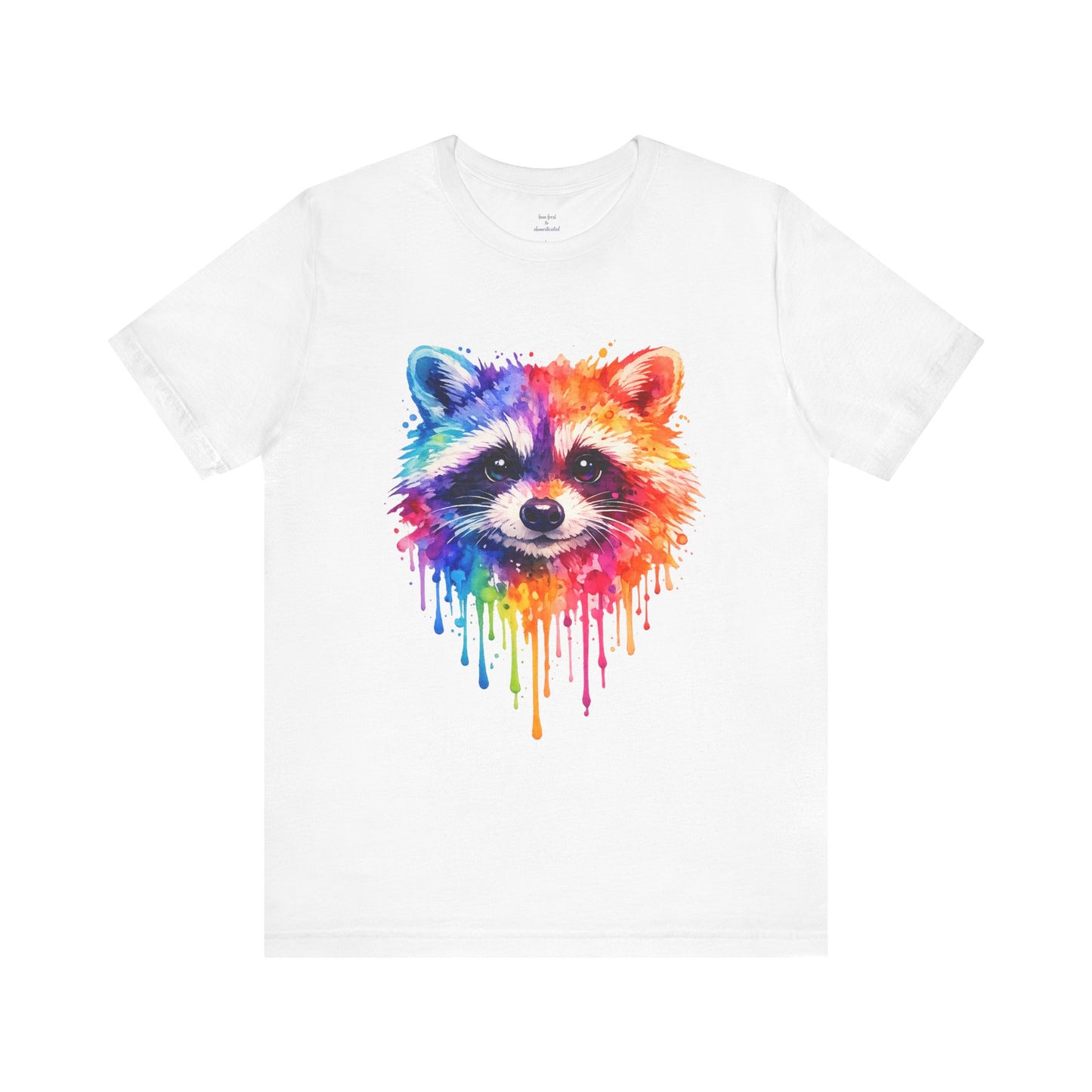 Watercolor Wildlife Raccoon T-Shirt