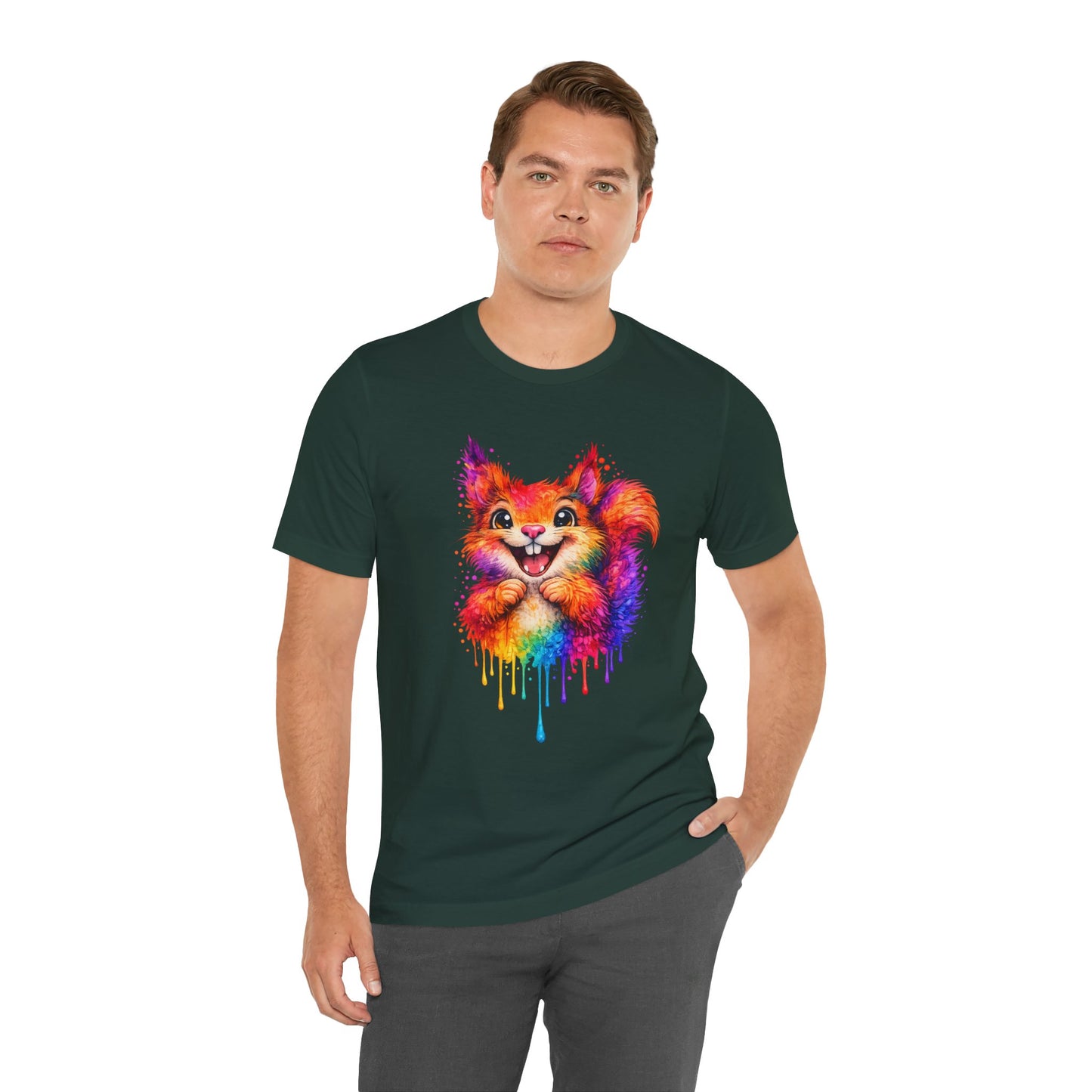 Watercolor Wildlife Squirrel T-Shirt