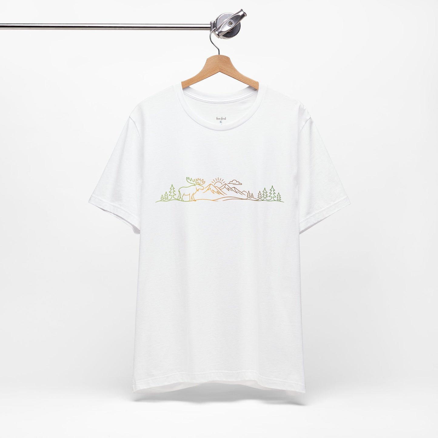 Moose Mountain Scene | Hiking Tee