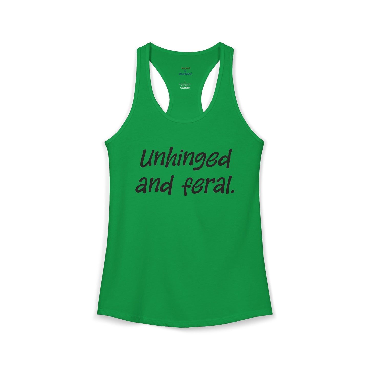 Unhinged Racerback Tank