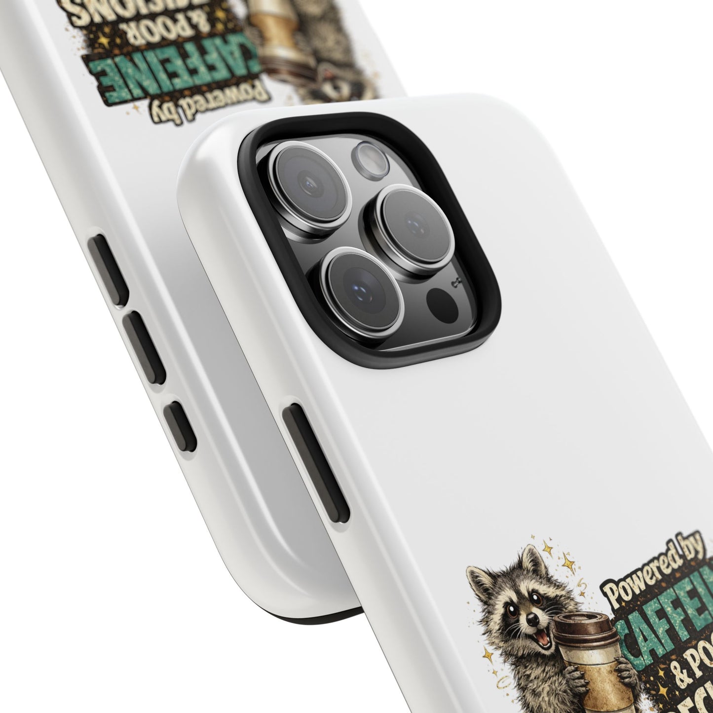 Poor Decisions Raccoon Phone Case — Tough & Cute Protective Phone Cover