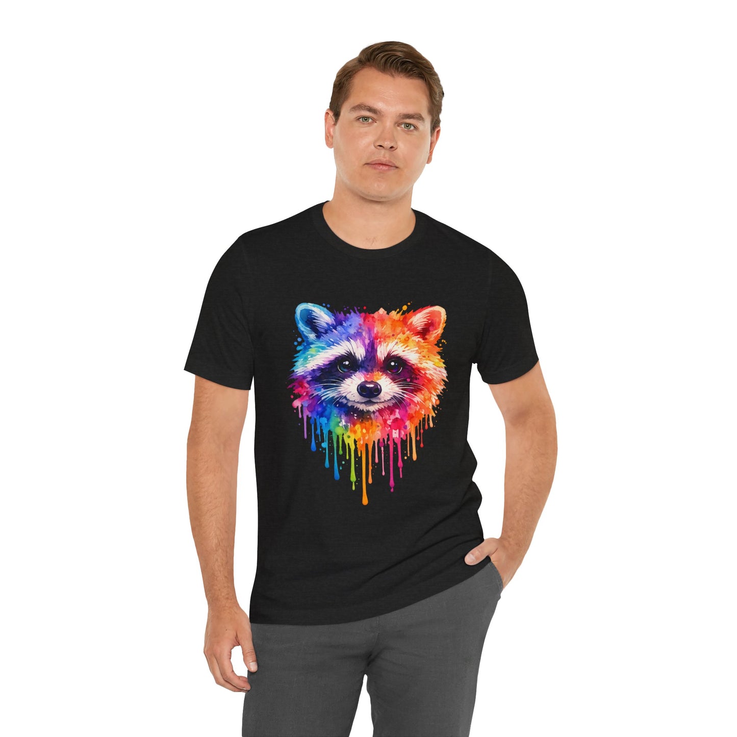 Watercolor Wildlife Raccoon T-Shirt