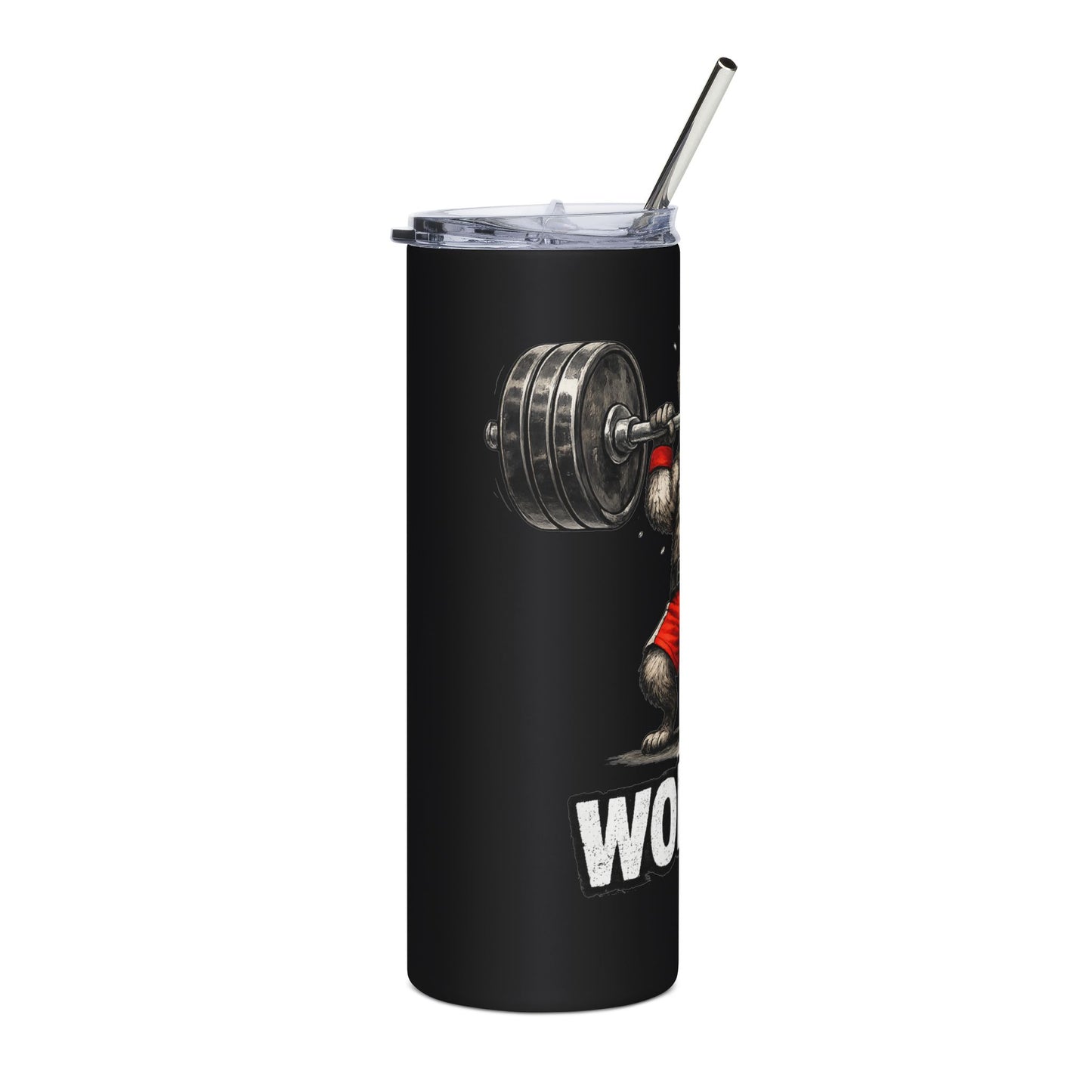 Work It Raccoon 20oz Stainless Steel Tumbler