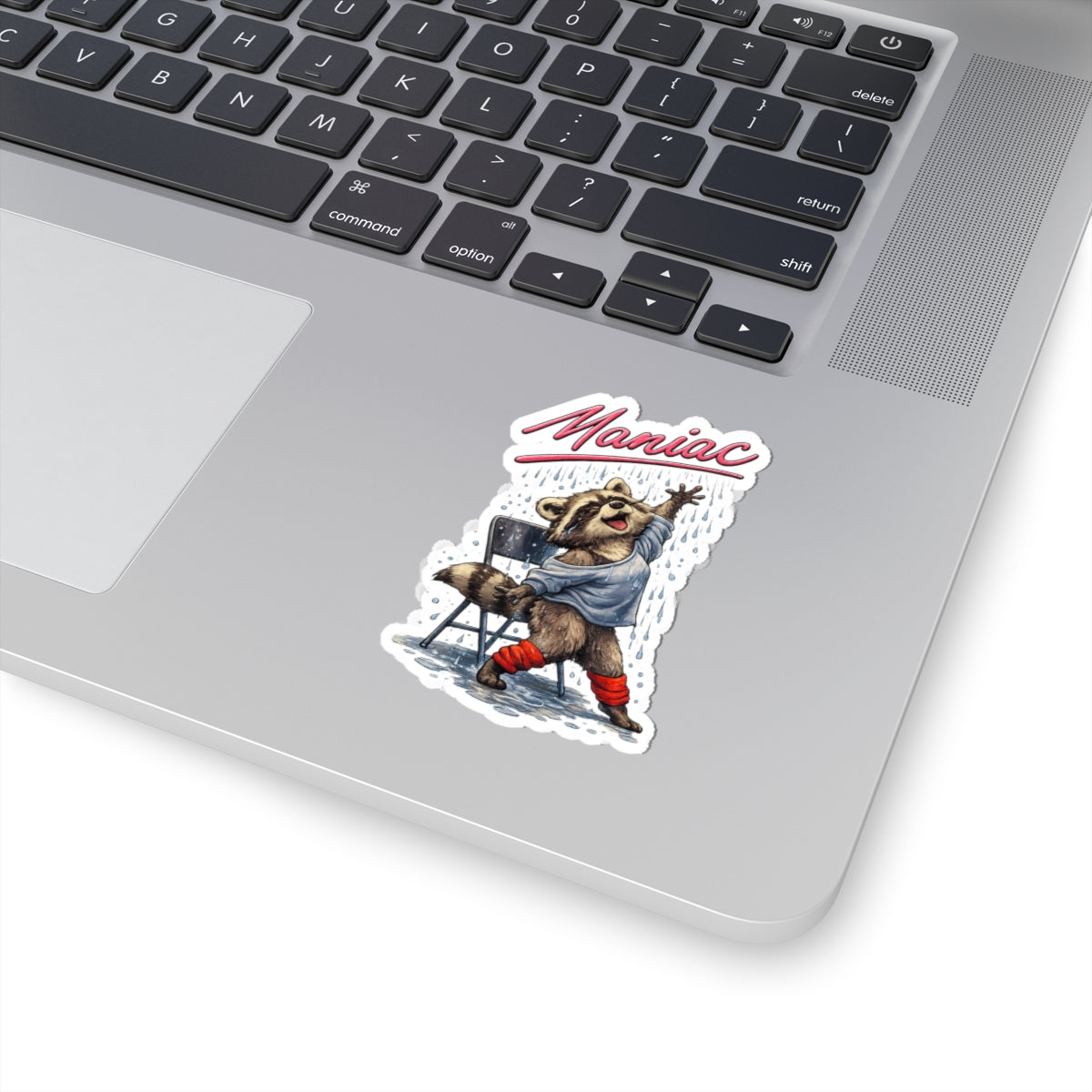 Maniac Raccoon Stickers