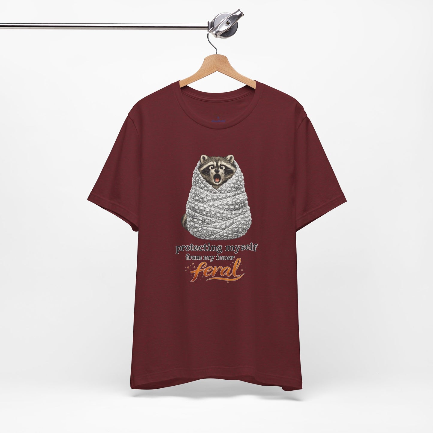 Bubble Wrapped Raccoon T-shirt