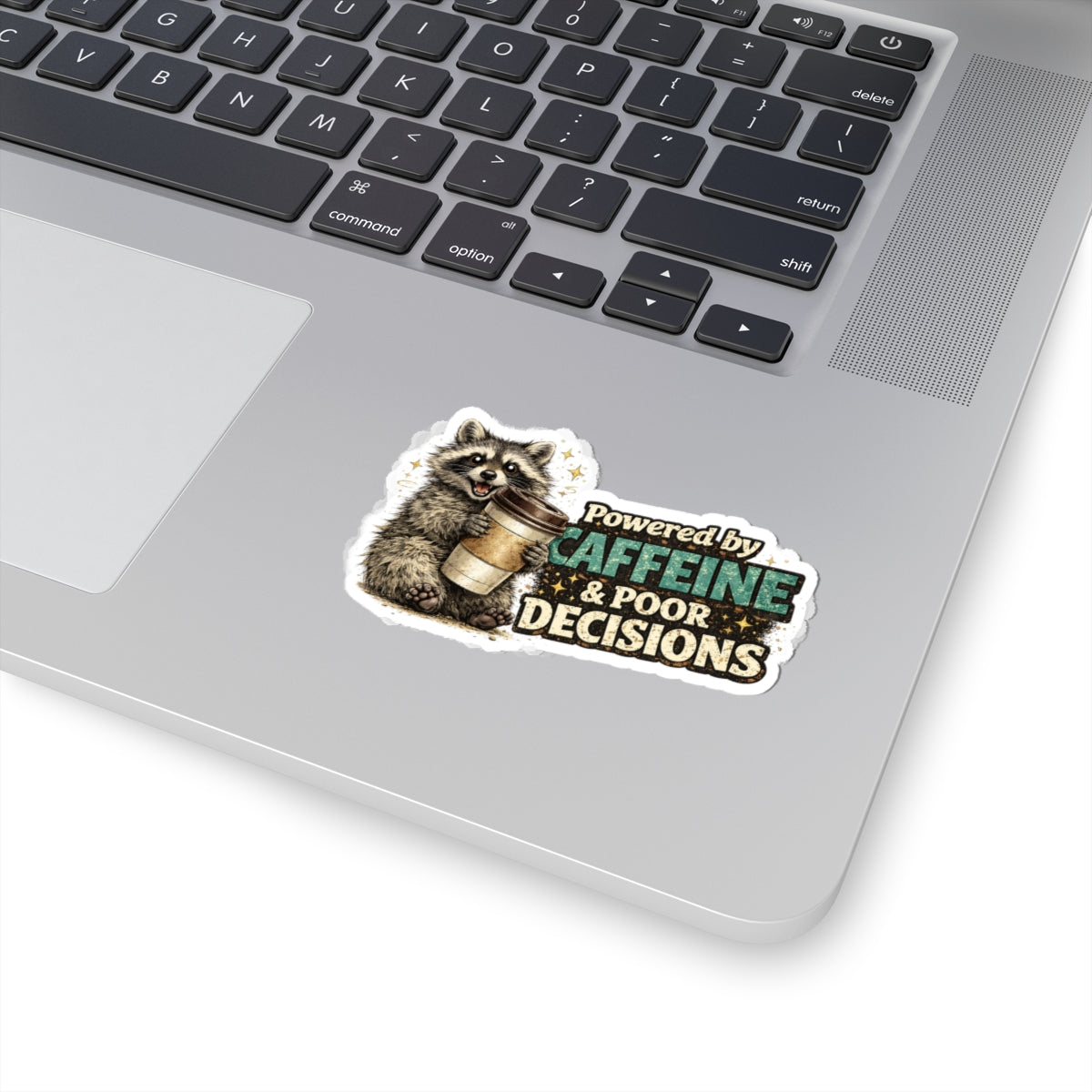 Powered By Raccoon Stickers