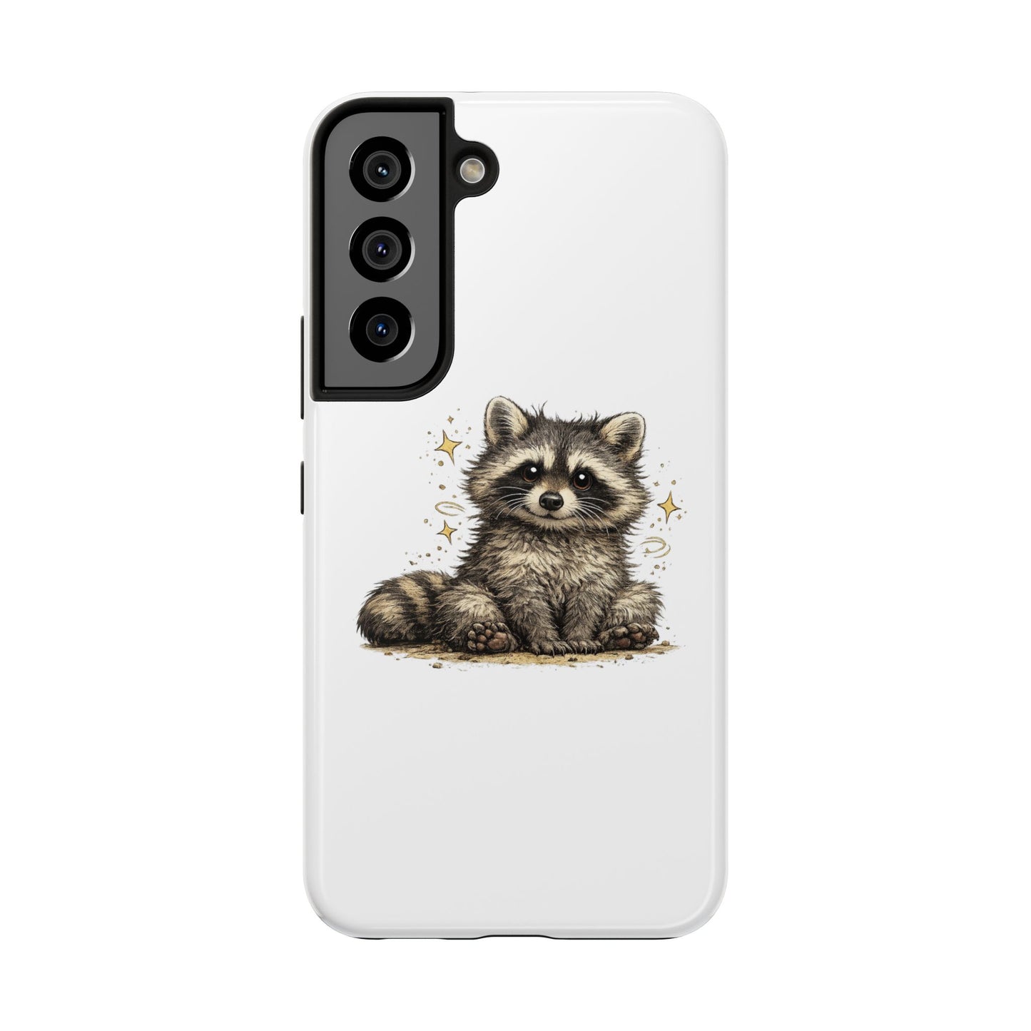 Sweet & Savage Raccoon Phone Case — Tough & Cute Protective Phone Cover