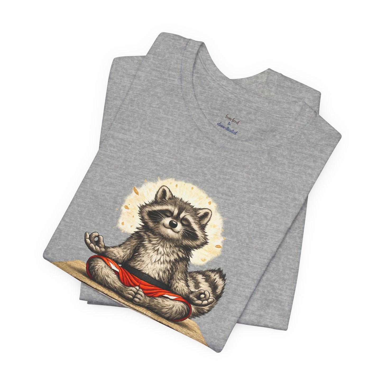Feral Zen Raccoon T-shirt