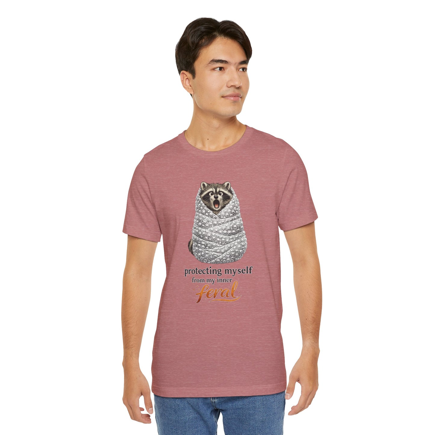 Bubble Wrapped Raccoon T-shirt