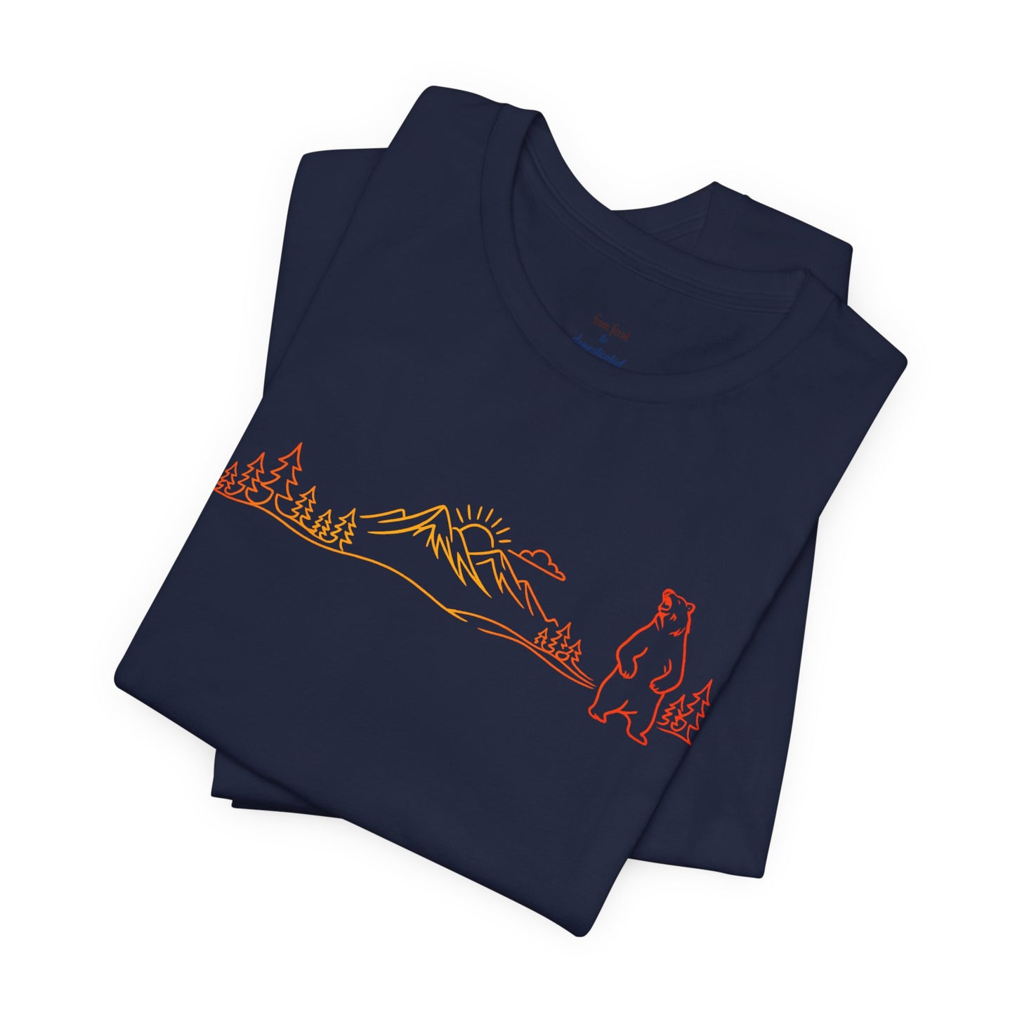 Standing Bear Mountain Scene Tee
