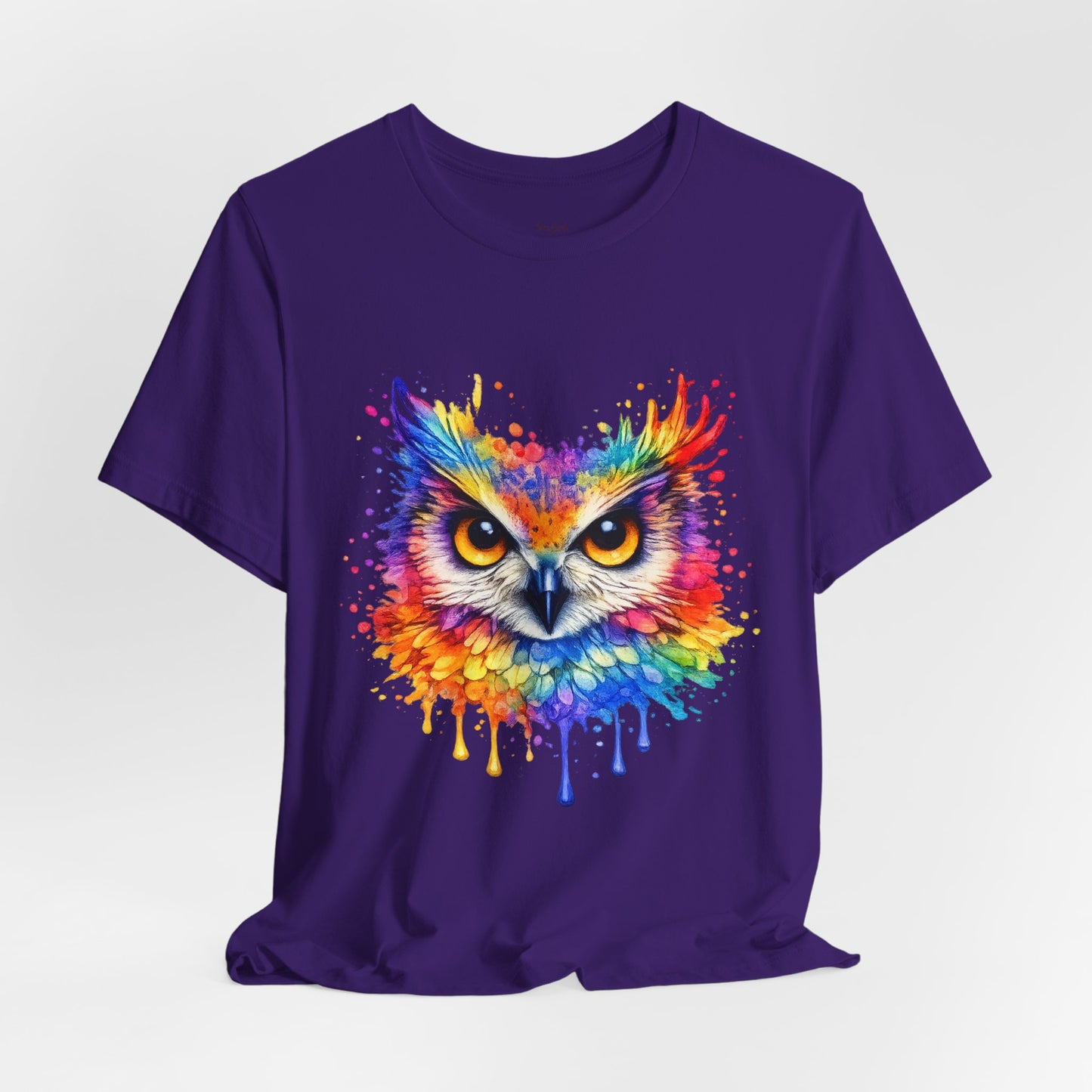 Watercolor Wildlife Owl T-Shirt
