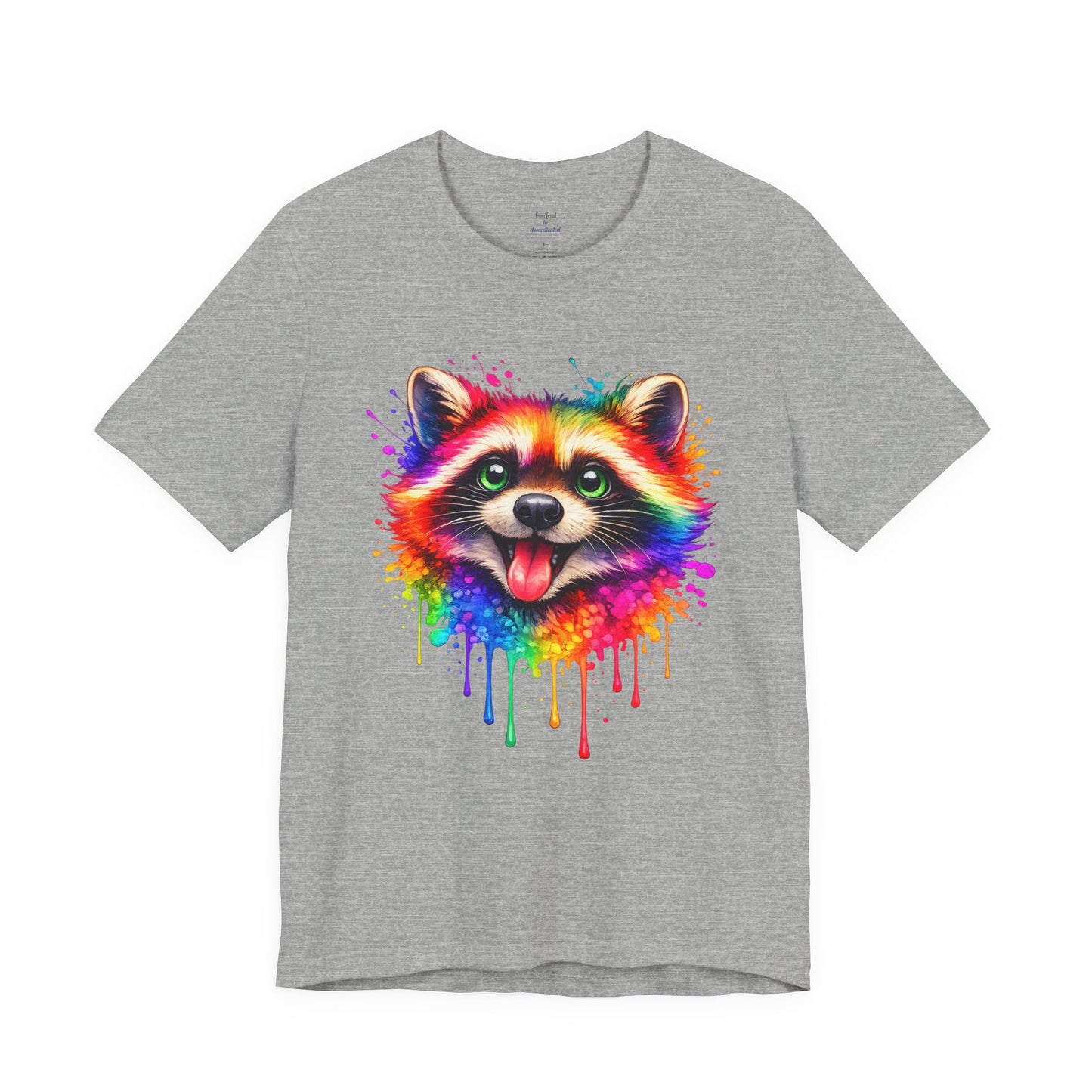 Watercolor Wildlife Raccoon T-Shirt