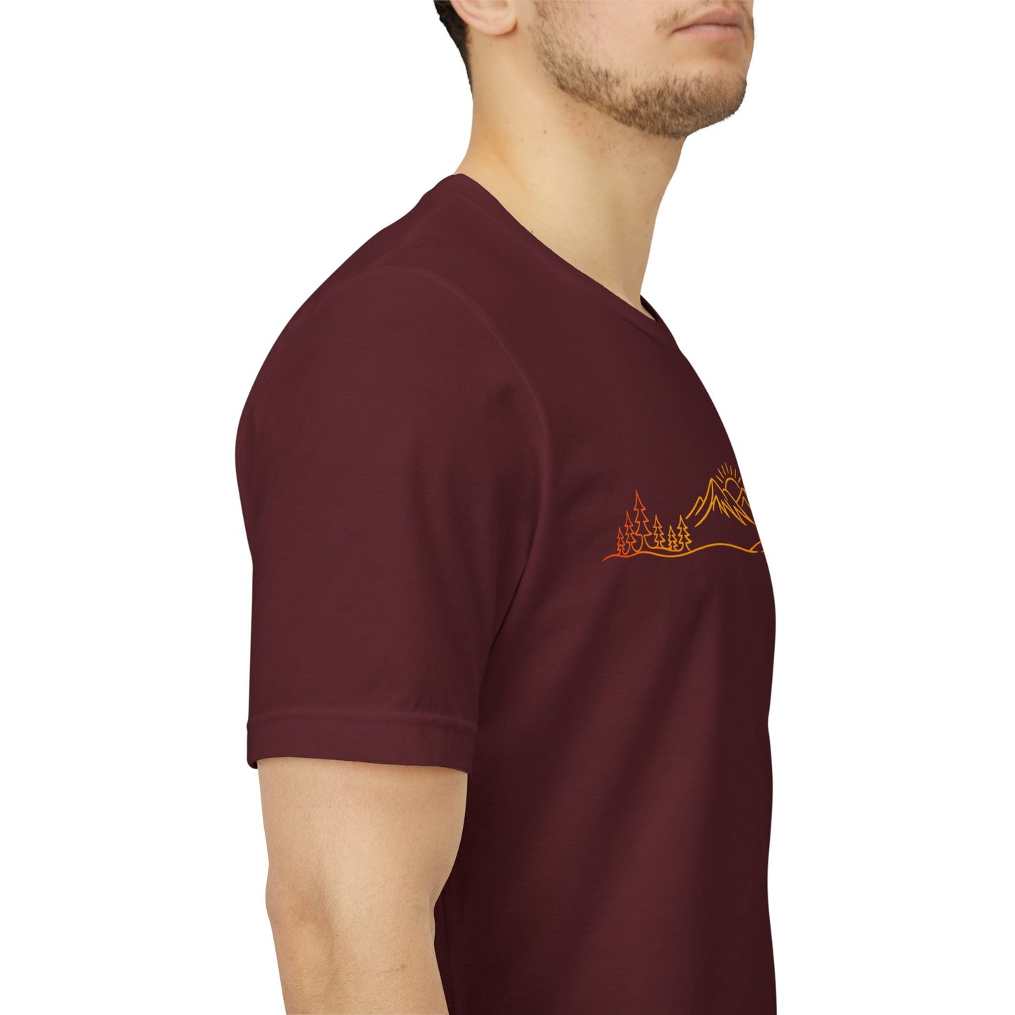 Standing Bear Mountain Scene Tee