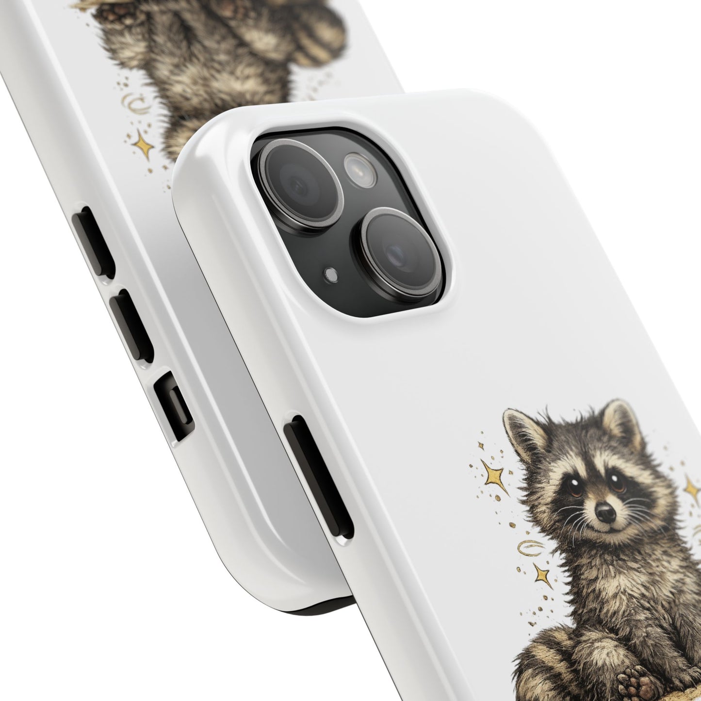 Sweet & Savage Raccoon Phone Case — Tough & Cute Protective Phone Cover