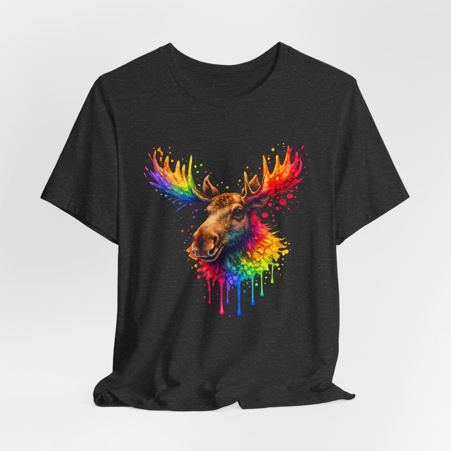 Watercolor Wildlife Moose T-Shirt