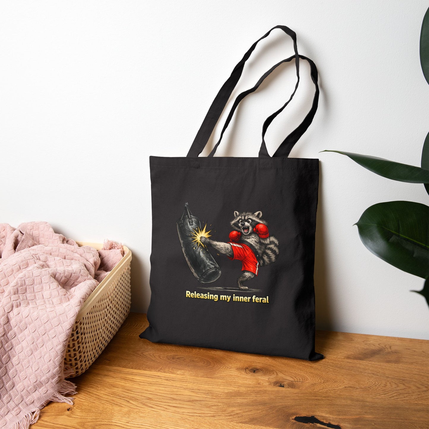 Inner Feral Canvas Tote Bag