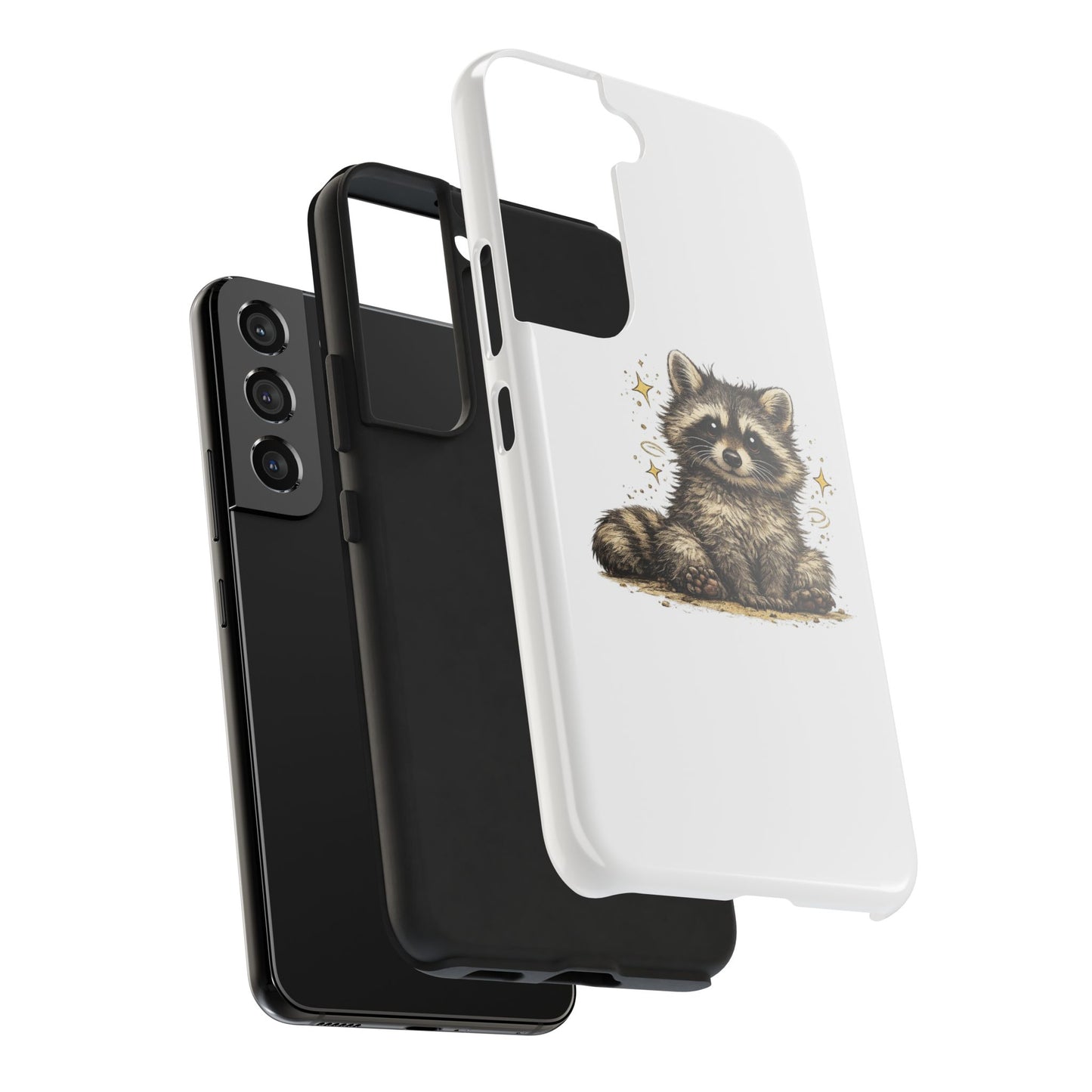 Sweet & Savage Raccoon Phone Case — Tough & Cute Protective Phone Cover