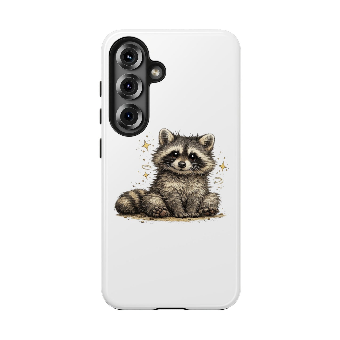 Sweet & Savage Raccoon Phone Case — Tough & Cute Protective Phone Cover
