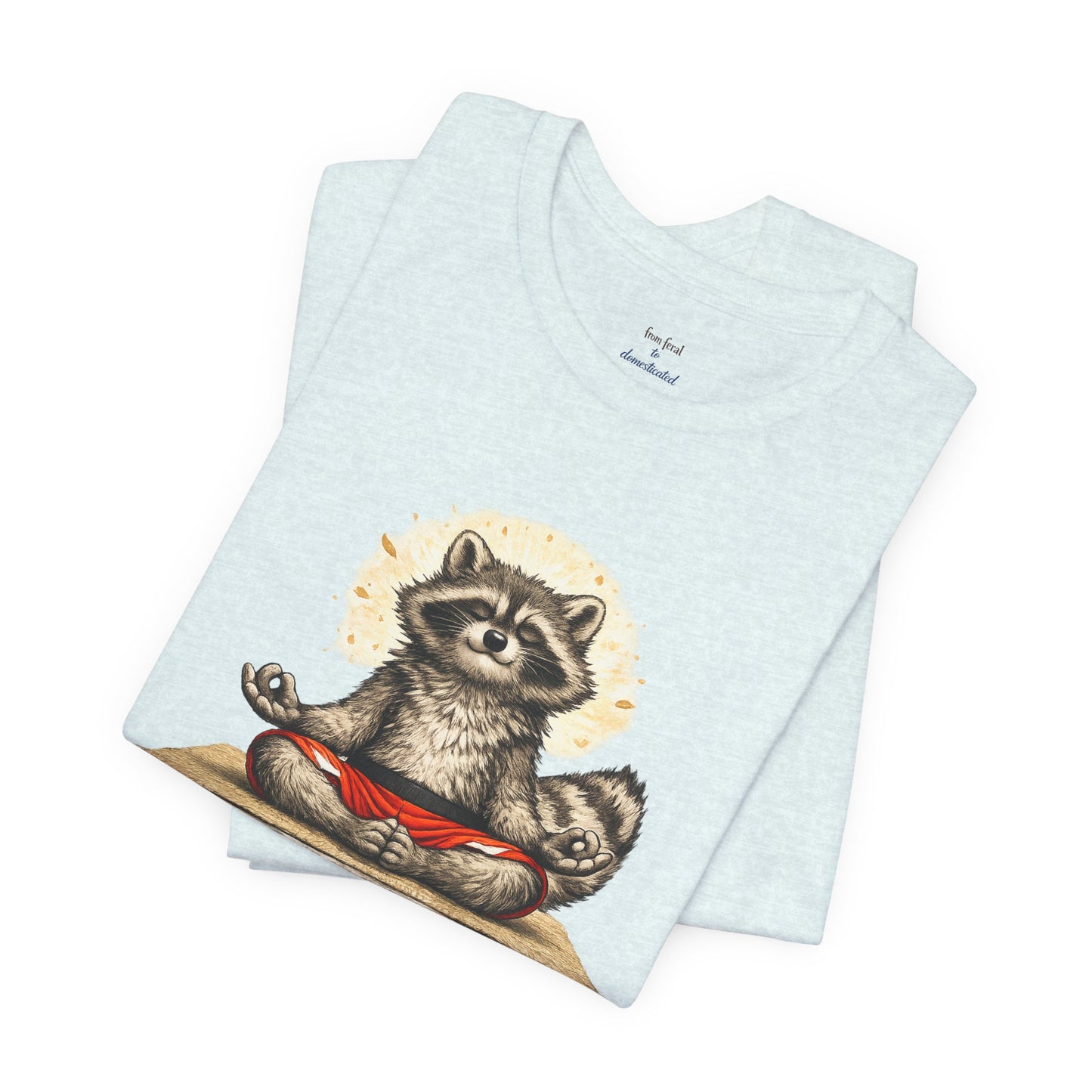 Feral Zen Raccoon T-shirt