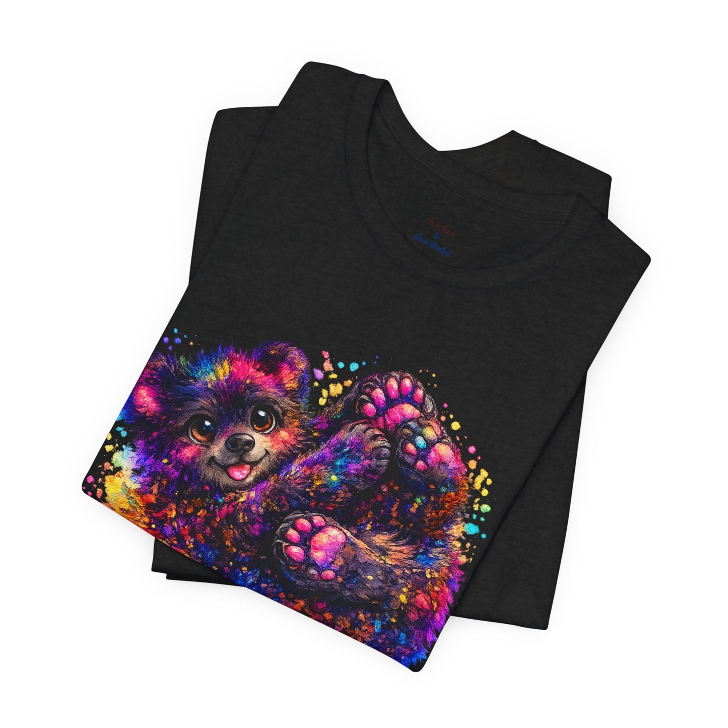 Watercolor Wildlife Bear Cub T-Shirt