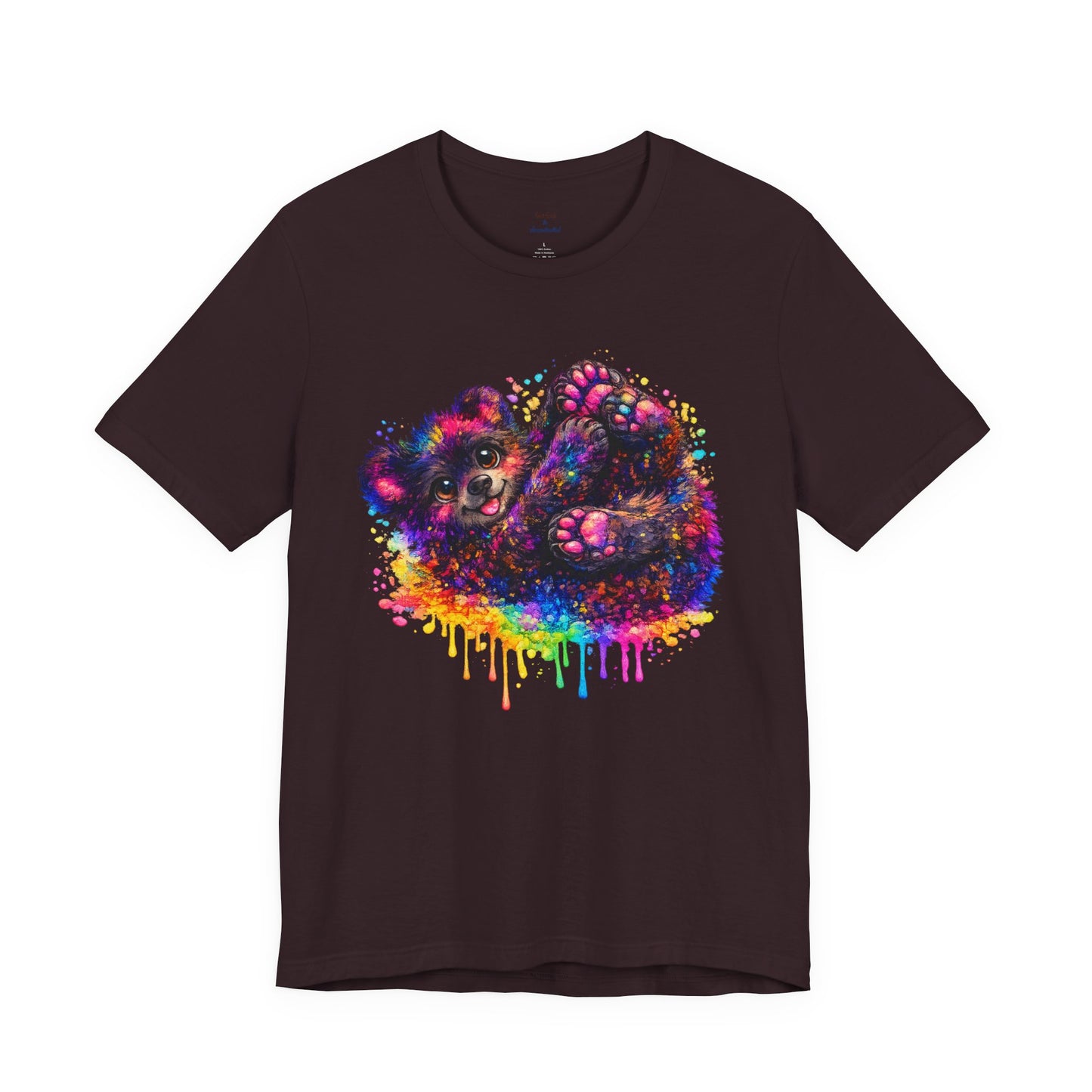 Watercolor Wildlife Bear Cub T-Shirt
