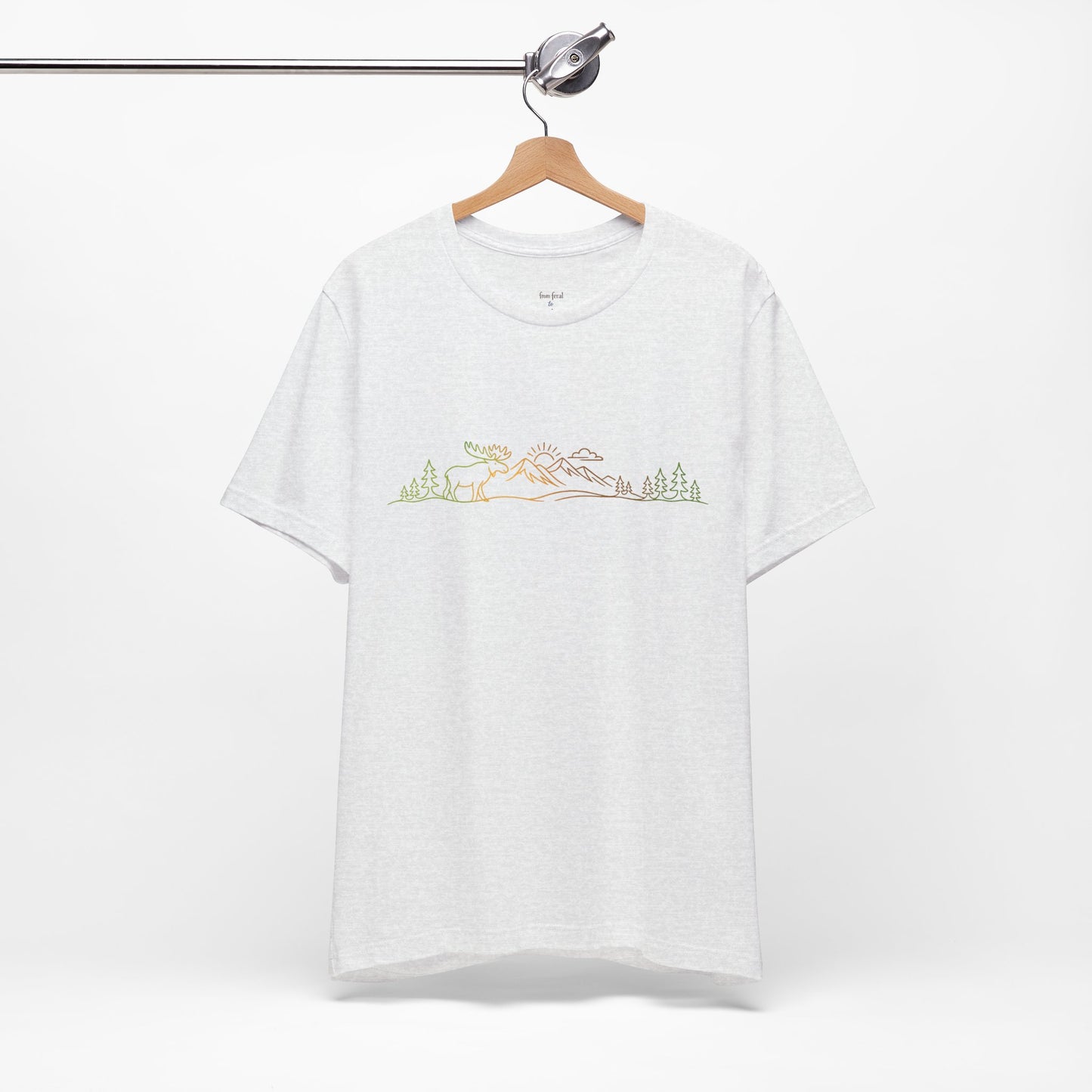 Moose Mountain Scene | Hiking Tee