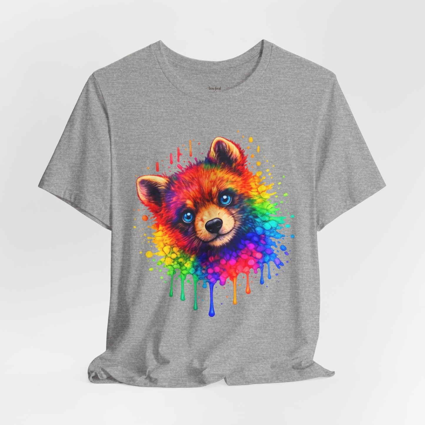 Watercolor Wildlife Bear Cub T-Shirt