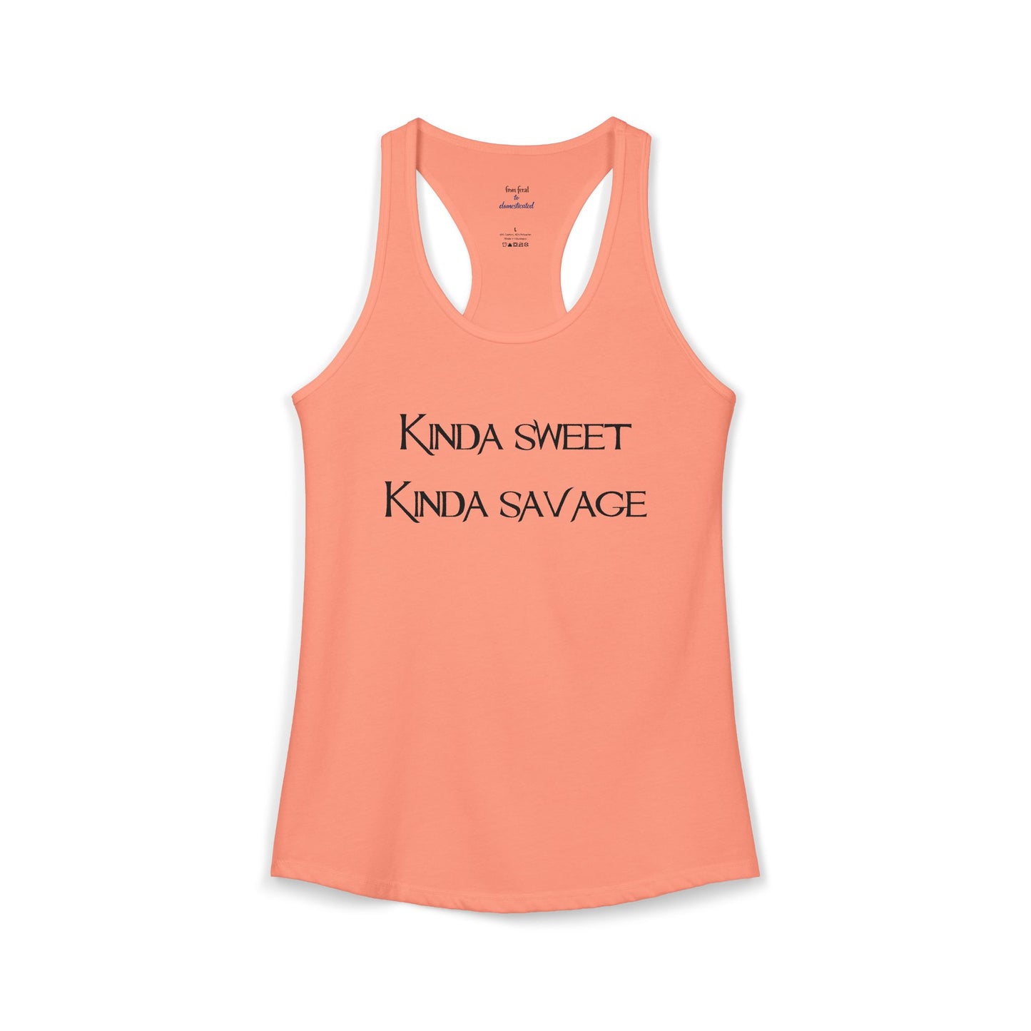Kinda Both Racerback Tank