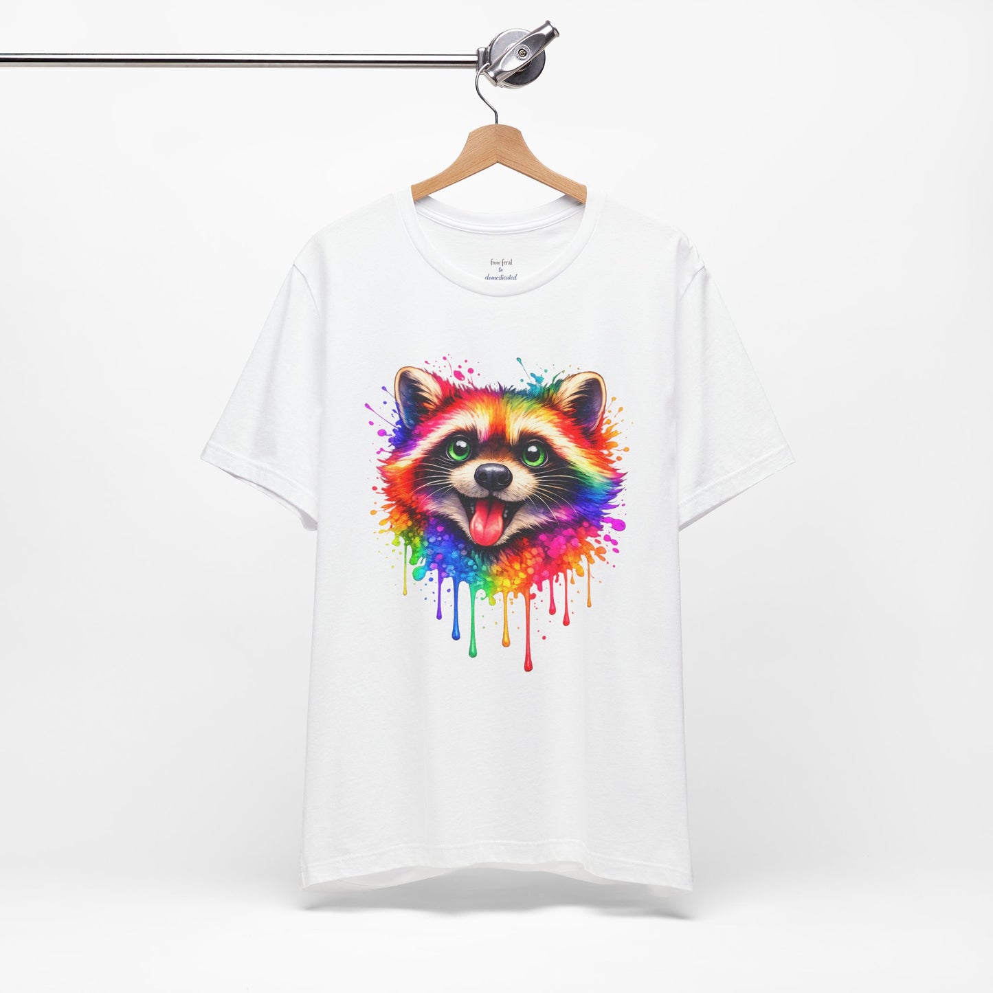 Watercolor Wildlife Raccoon T-Shirt
