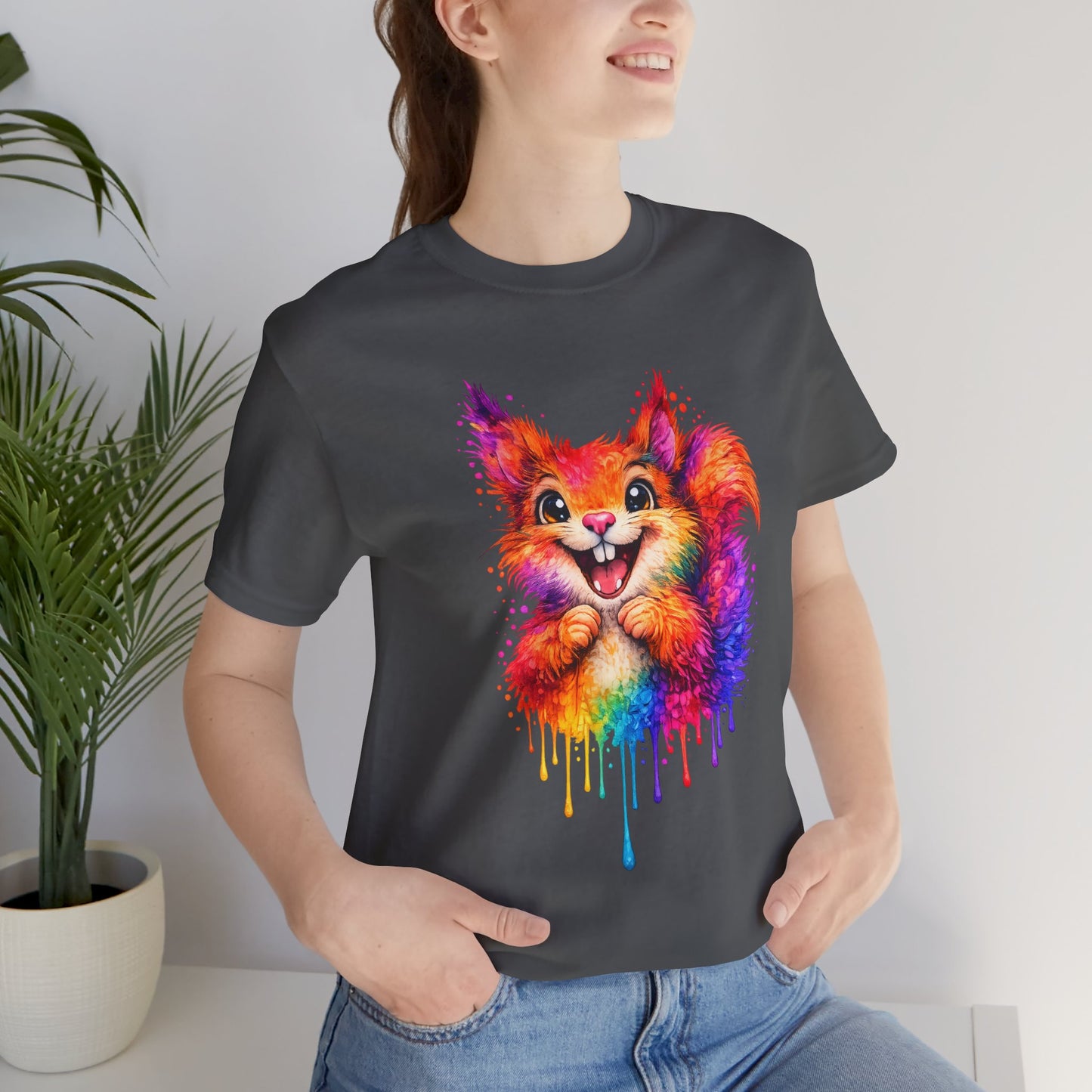Watercolor Wildlife Squirrel T-Shirt