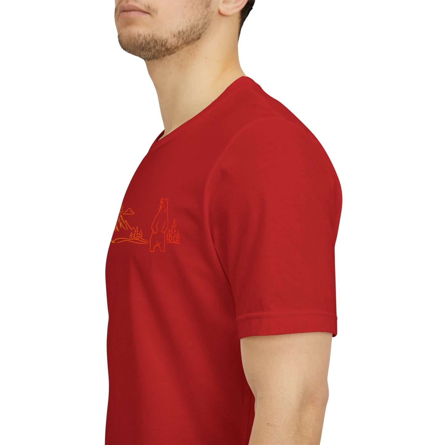 Standing Bear Mountain Scene Tee