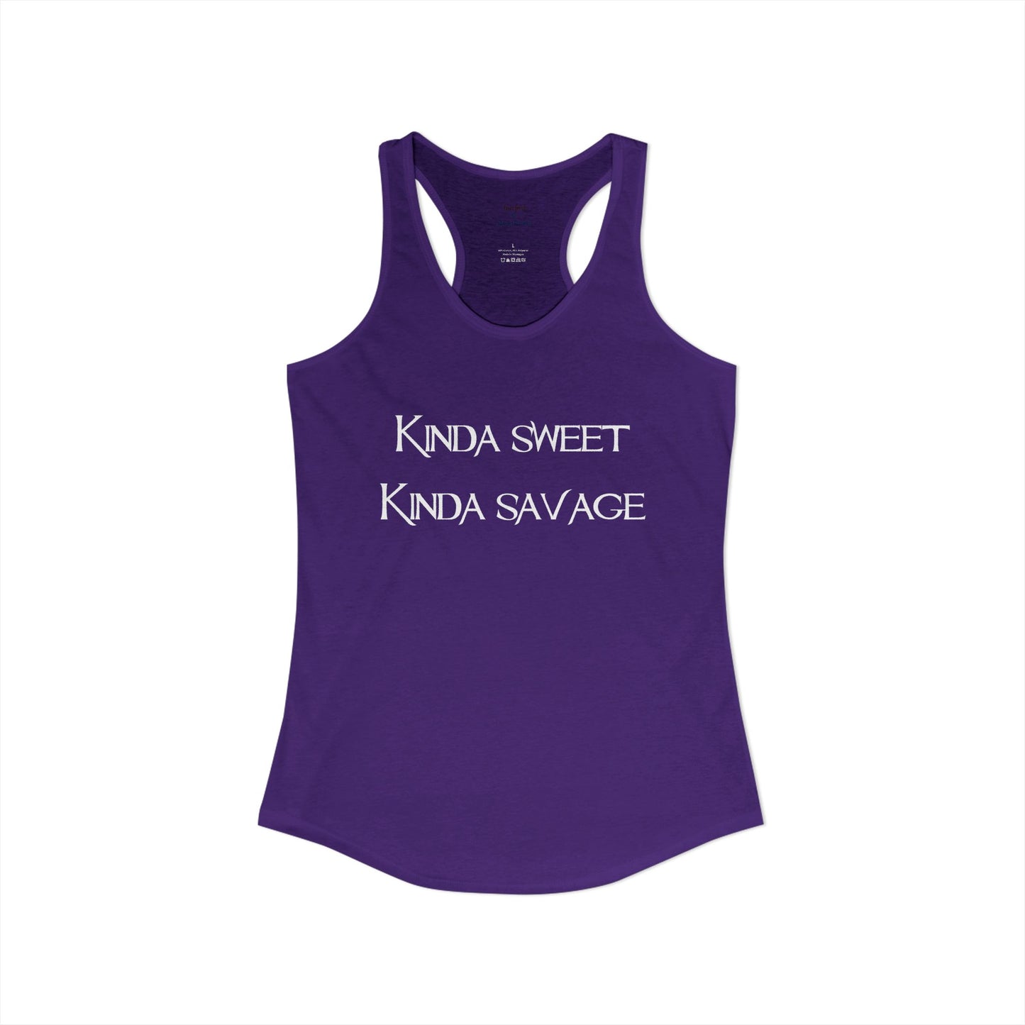 Kinda Both Racerback Tank